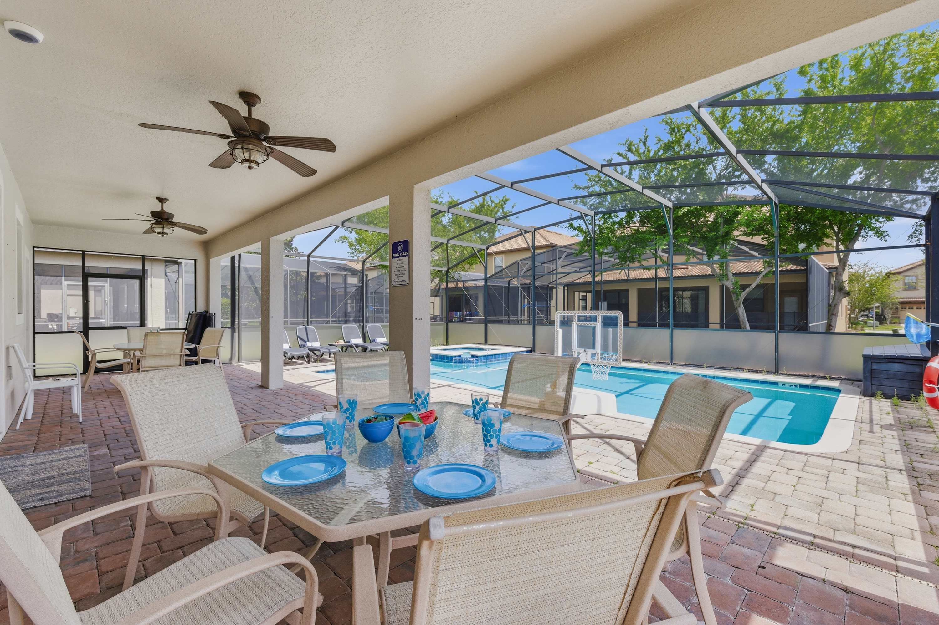 Heated pool + Game Room + Waterpark