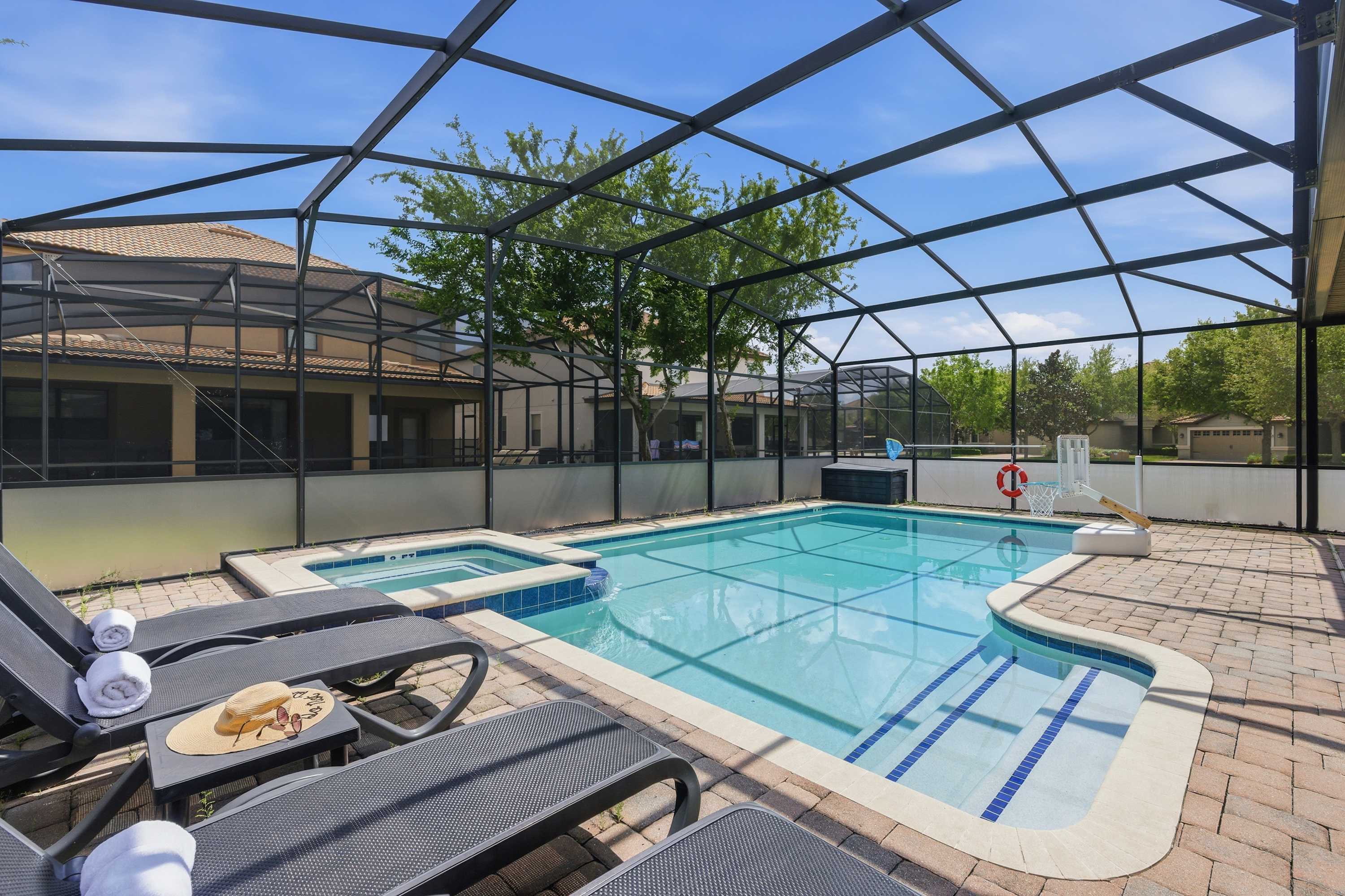 Heated pool + Game Room + Waterpark