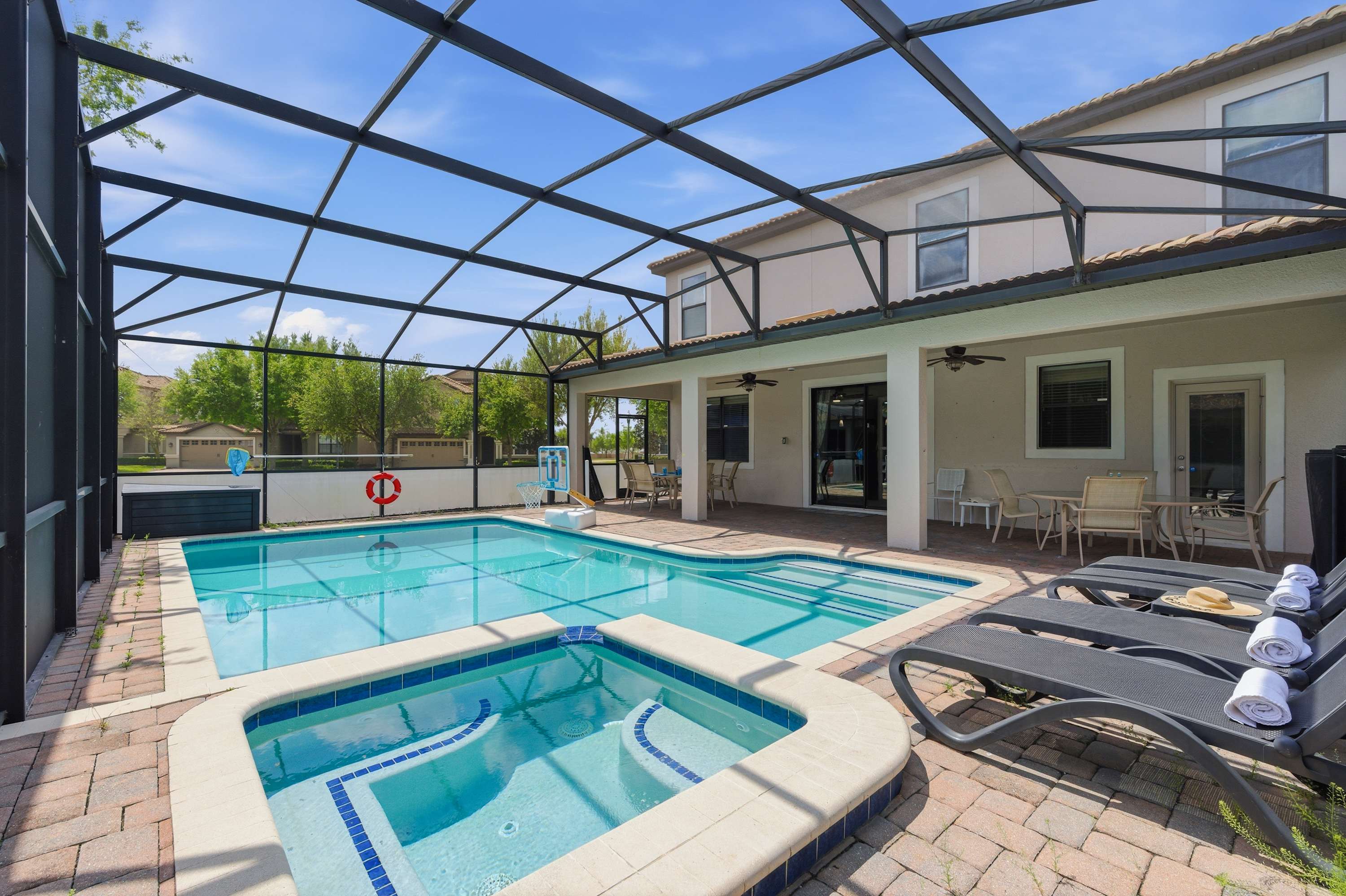 Heated pool + Game Room + Waterpark