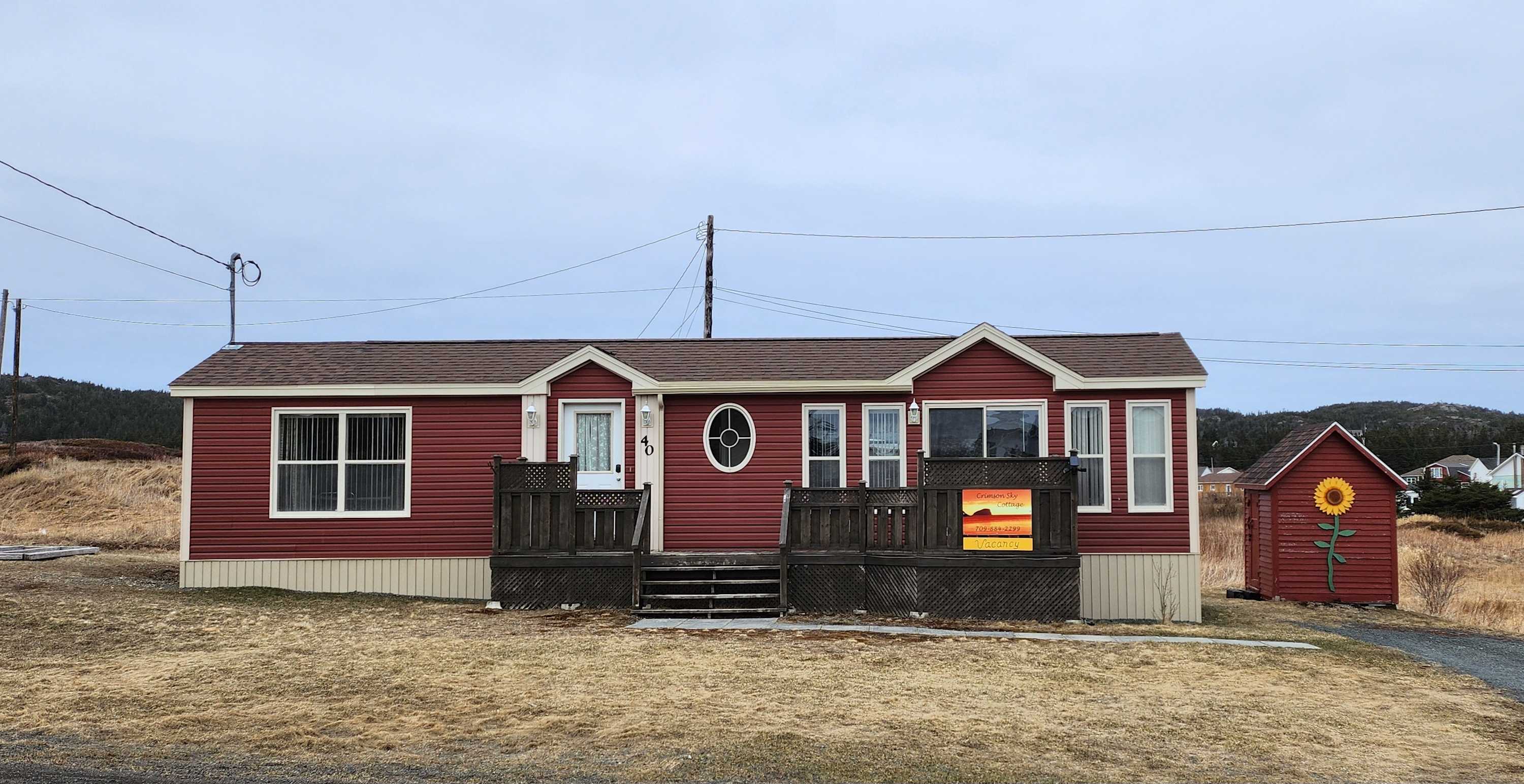 Crimson Sky Cottage, Twillingate