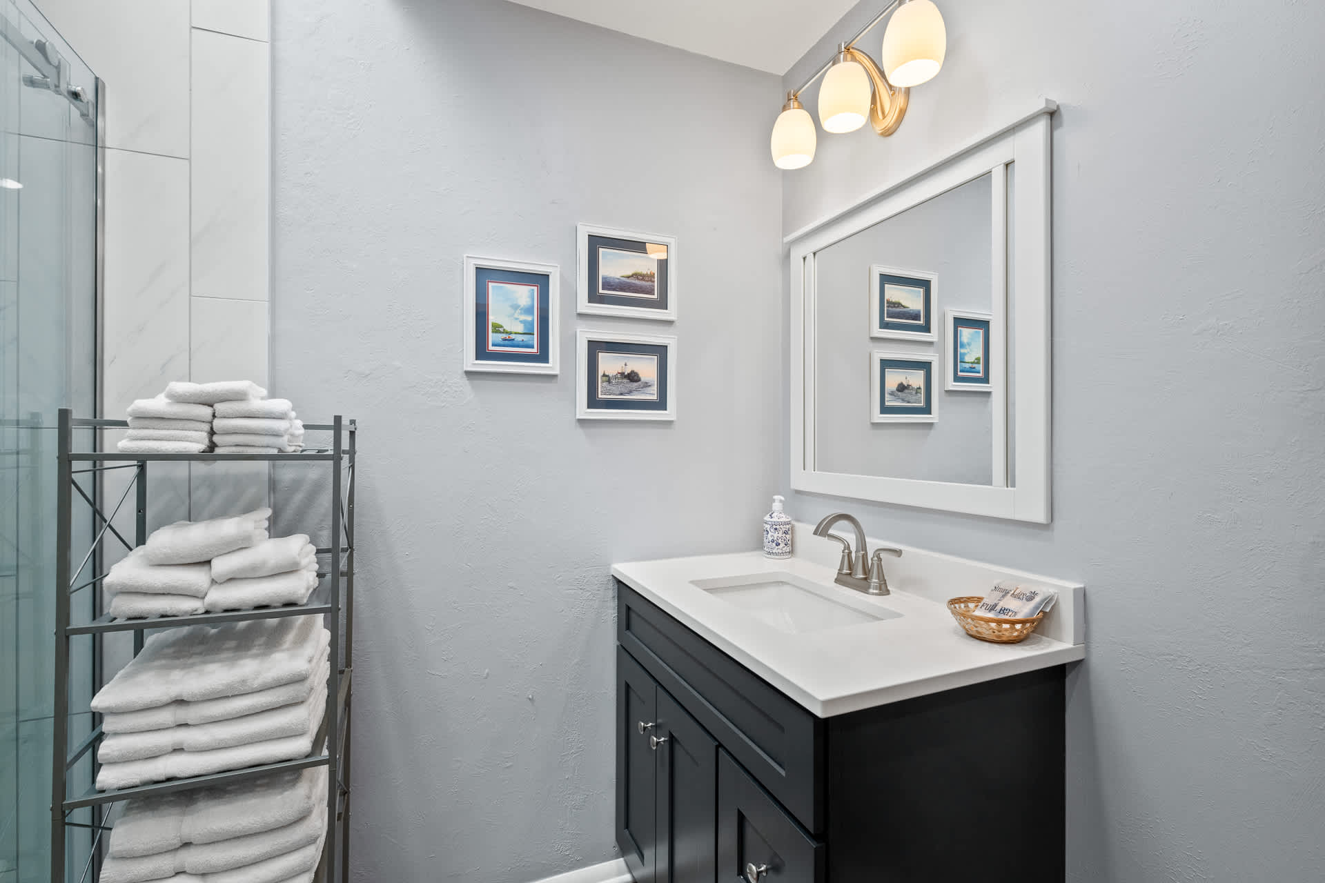 Bathroom 2 -with Walk in Shower on the second Floor