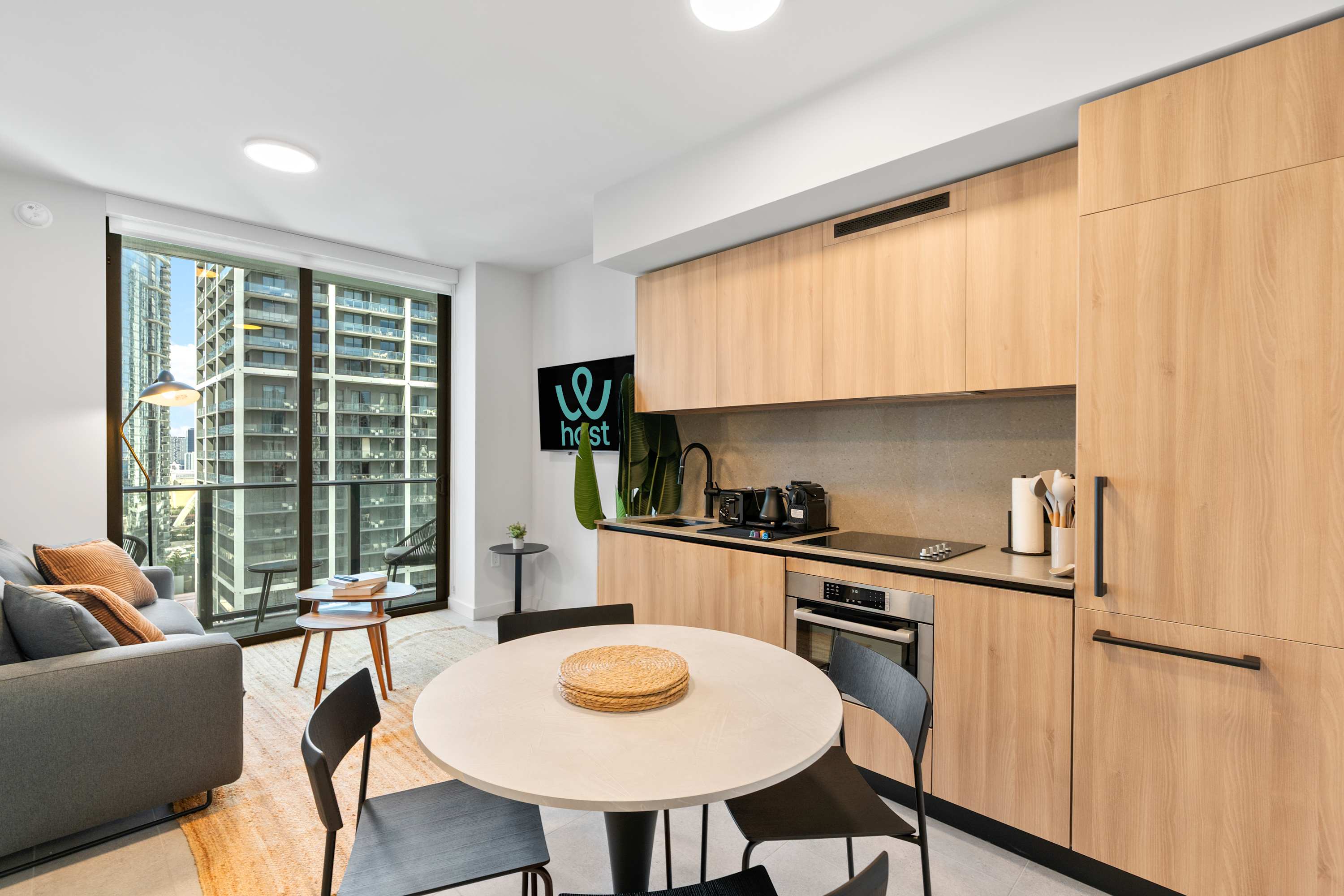 Bright 1BR+Den | 75ft Pool | Walk to FIFA Fan Fest