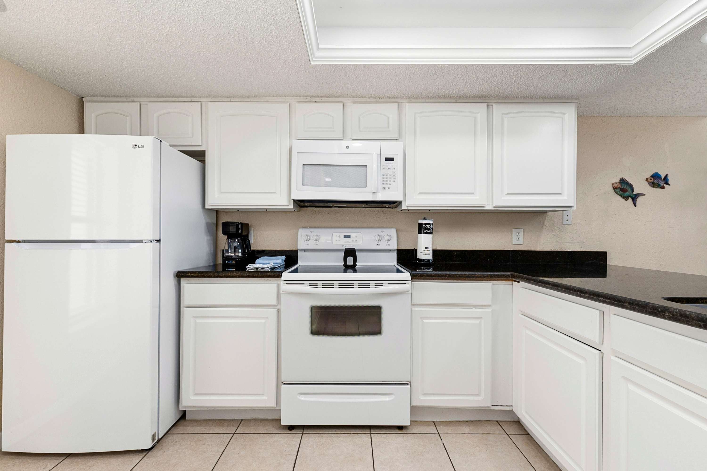 Fully equipped kitchen perfect for cooking and sharing meals together