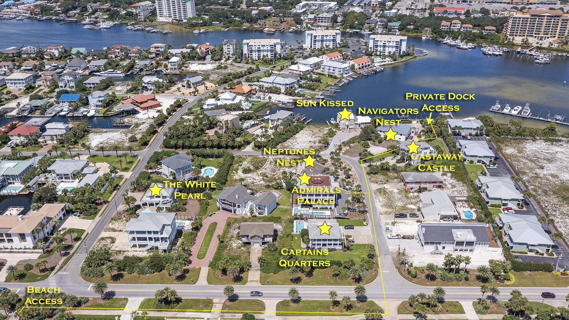 Portoro's Crab Island Breeze Collection of Homes