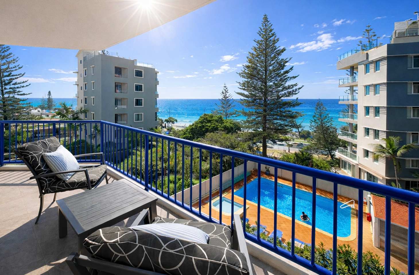 Ocean View Apt - 1 Min to Beach — Surfers Paradise, QLD — vacation rental
