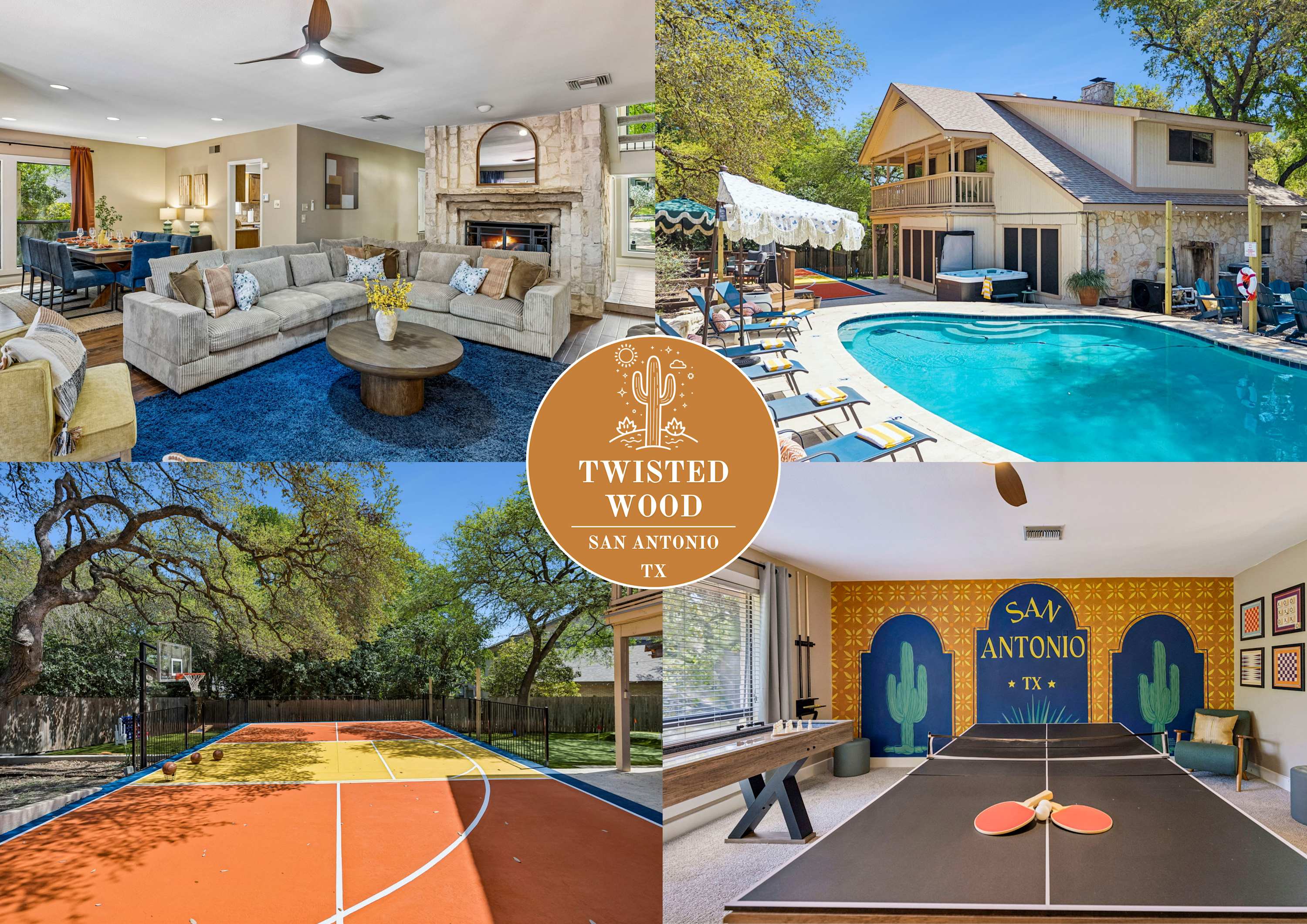 The Haven on Twisted Wood • 4BR | 3BA • Sleeps 12 — San Antonio, TX — vacation rental