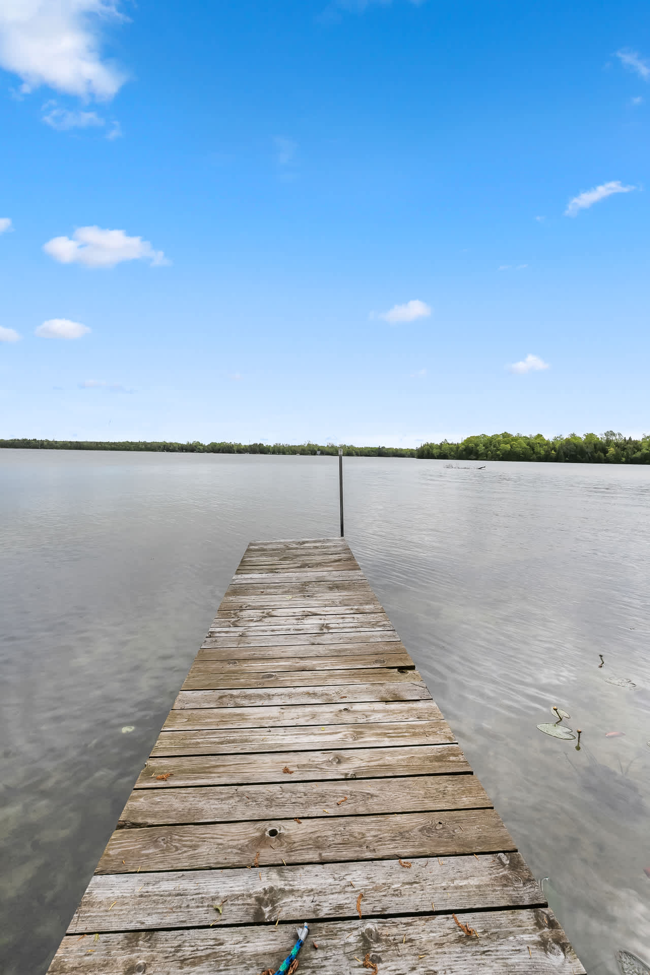 Waterfront with a dock on Kangaroo Lake
