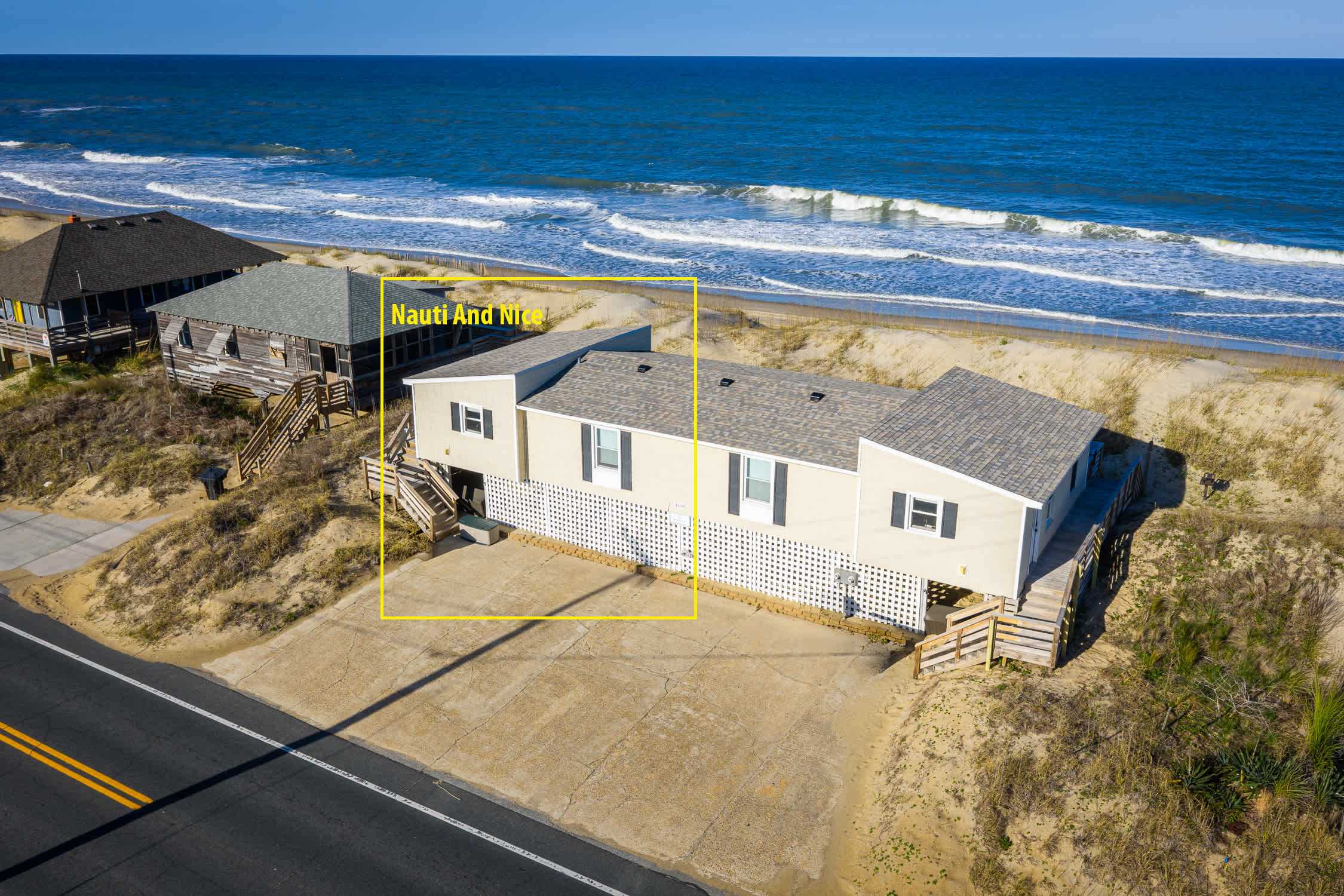 Oceanfront Escape: Coastal Views in Heart of KDH! — Kill Devil Hills, NC — vacation rental