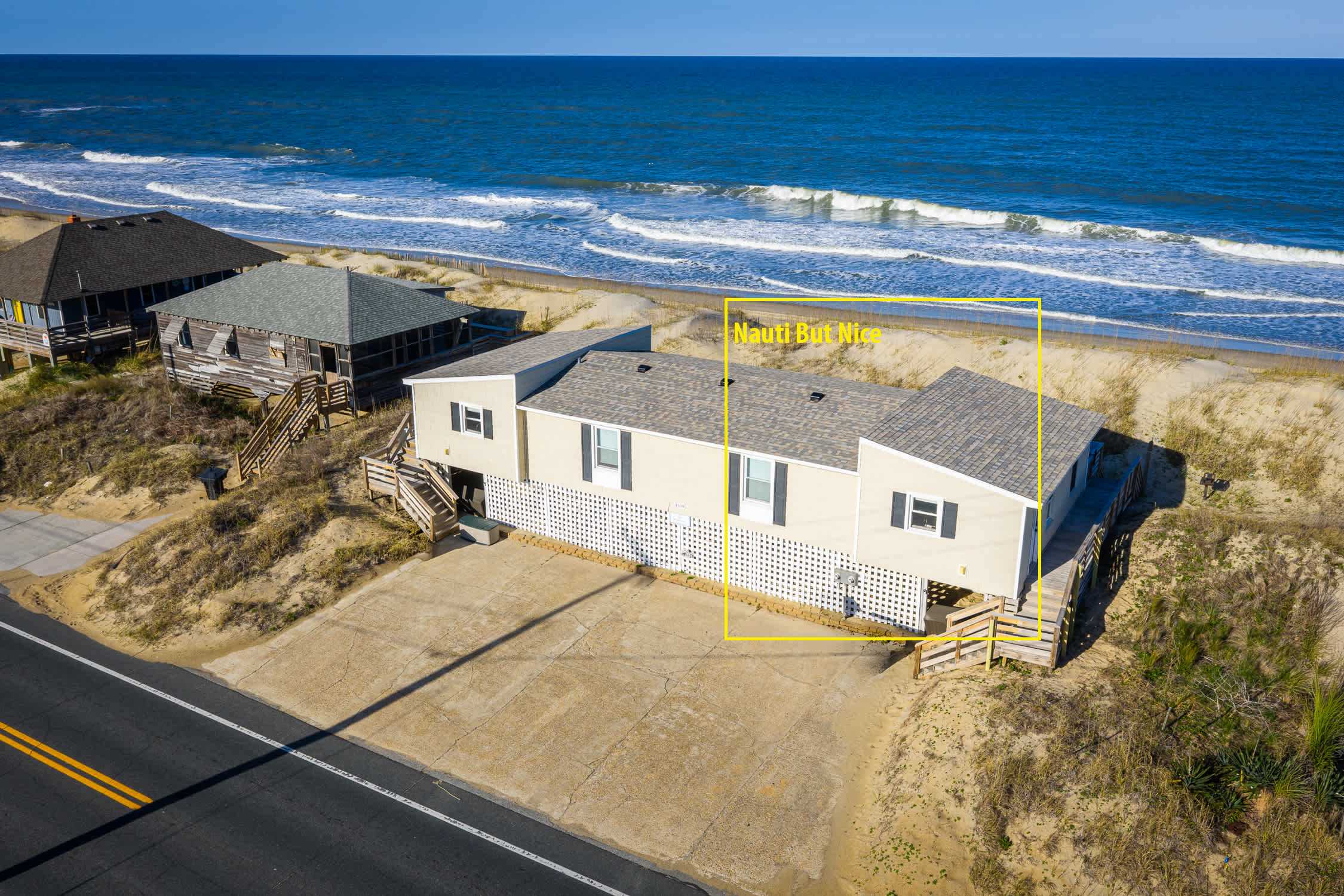 Oceanfront Escape: Coastal Views in Heart of KDH! — Kill Devil Hills, NC — vacation rental
