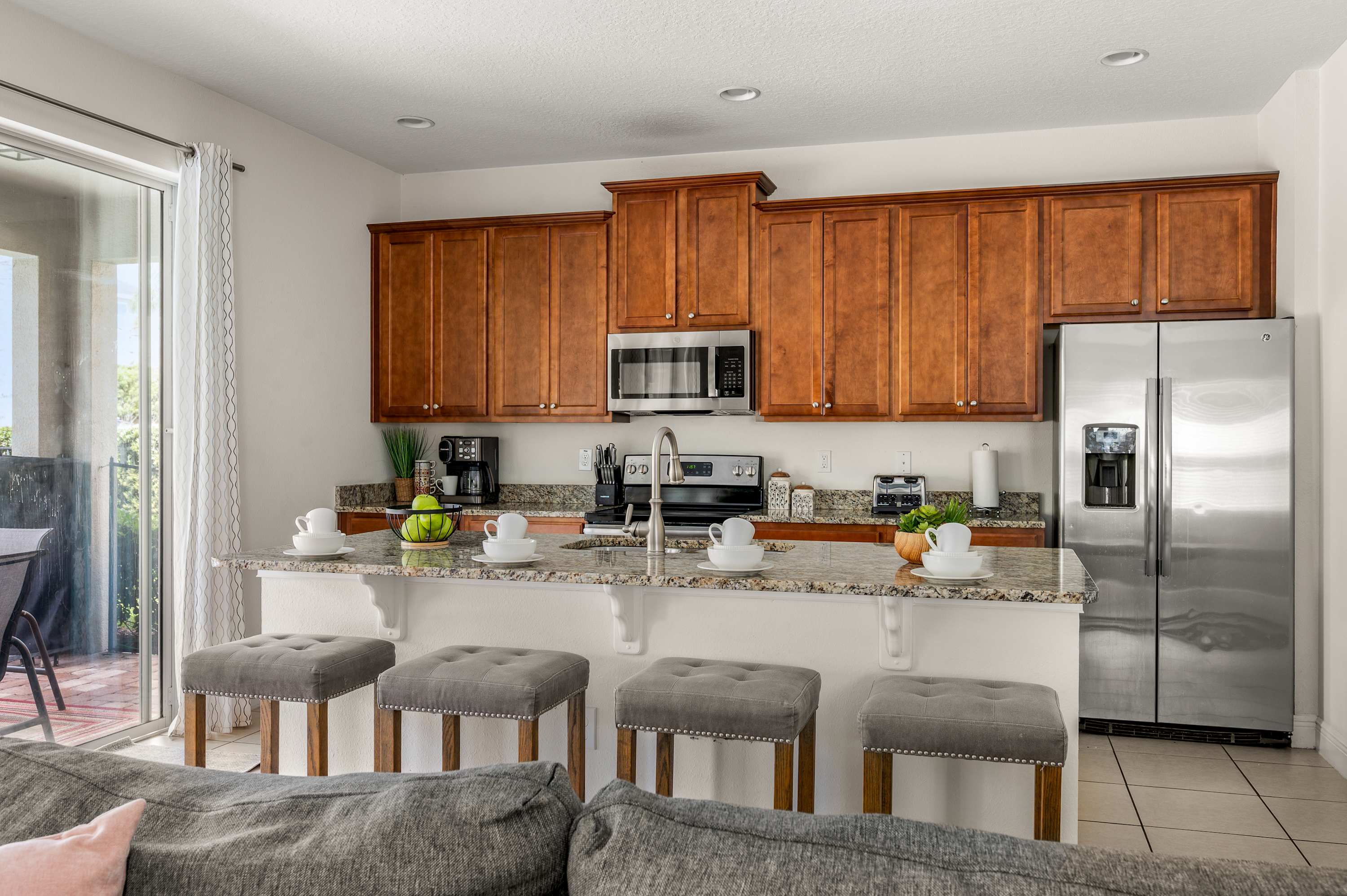 Spacious villa w/private pool & large kitchen