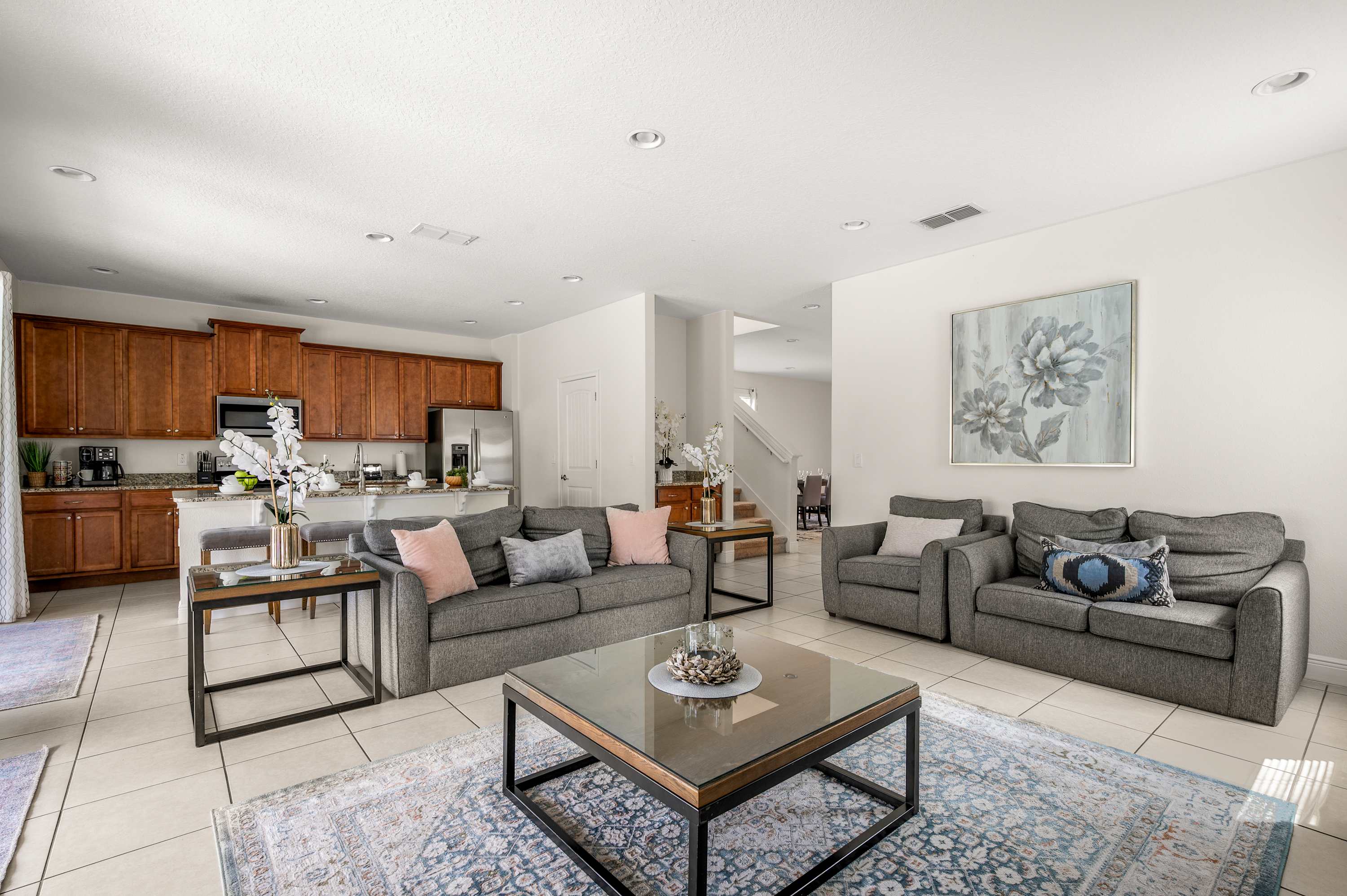 Spacious villa w/private pool & large kitchen