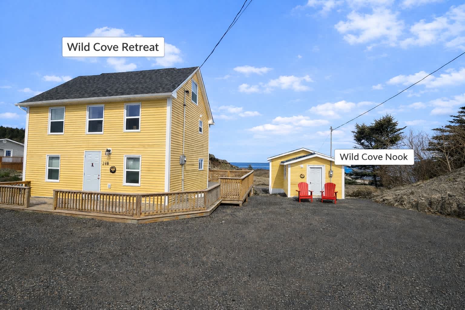 Wild Cove Retreat & Nook
