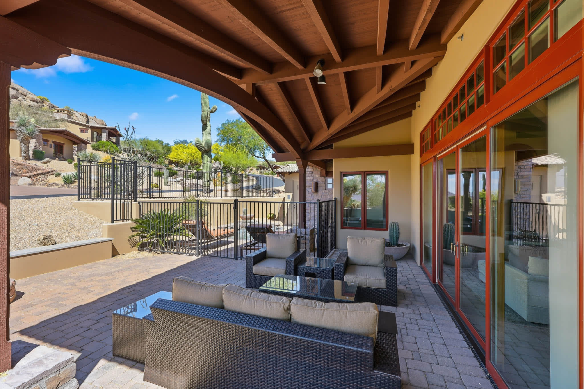 Patio | Rocks 122 in North Scottsdale, AZ by Luxus Vacation Properties