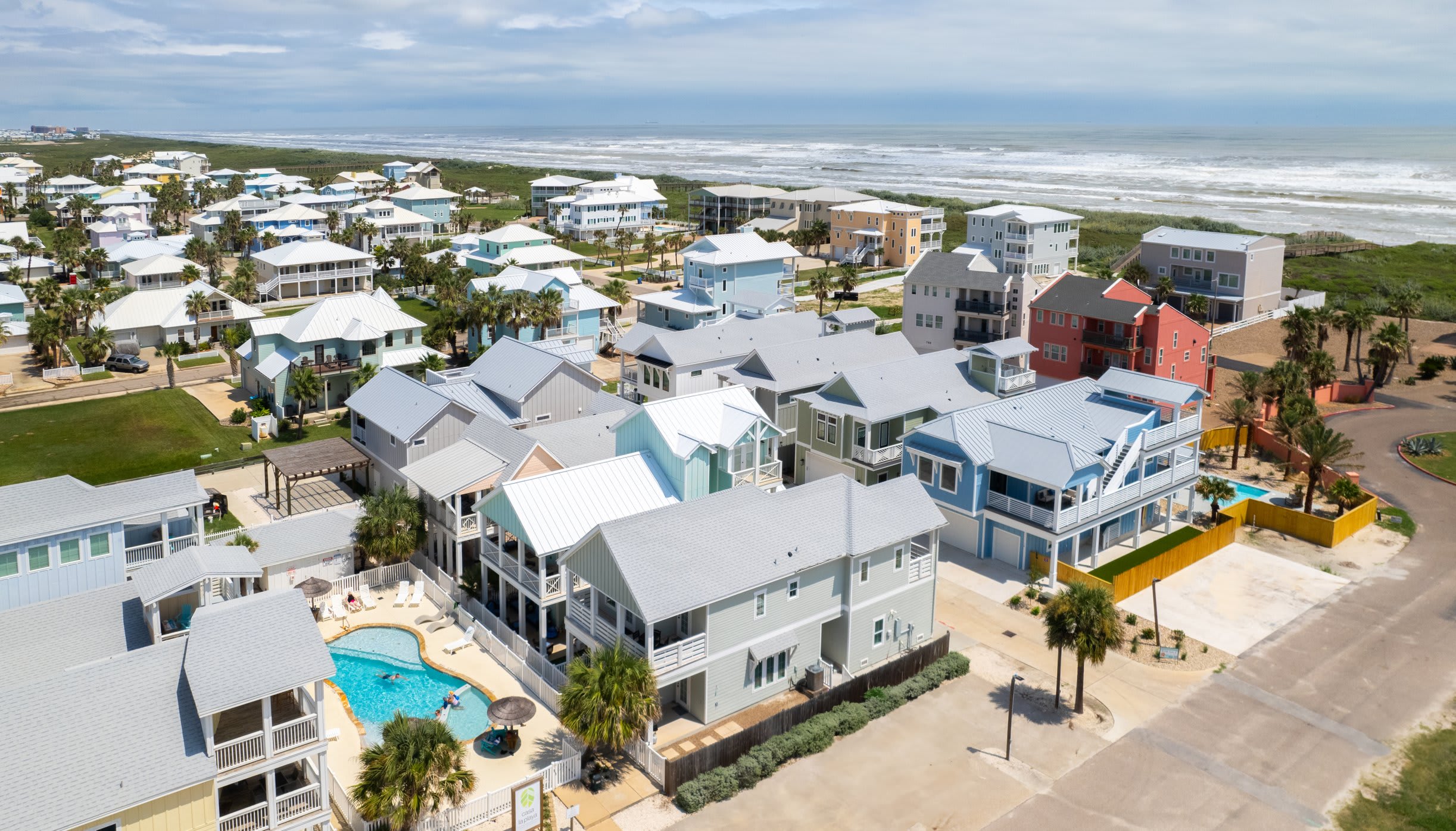 Coastal Home | Resort Pool & Beach Boardwalk