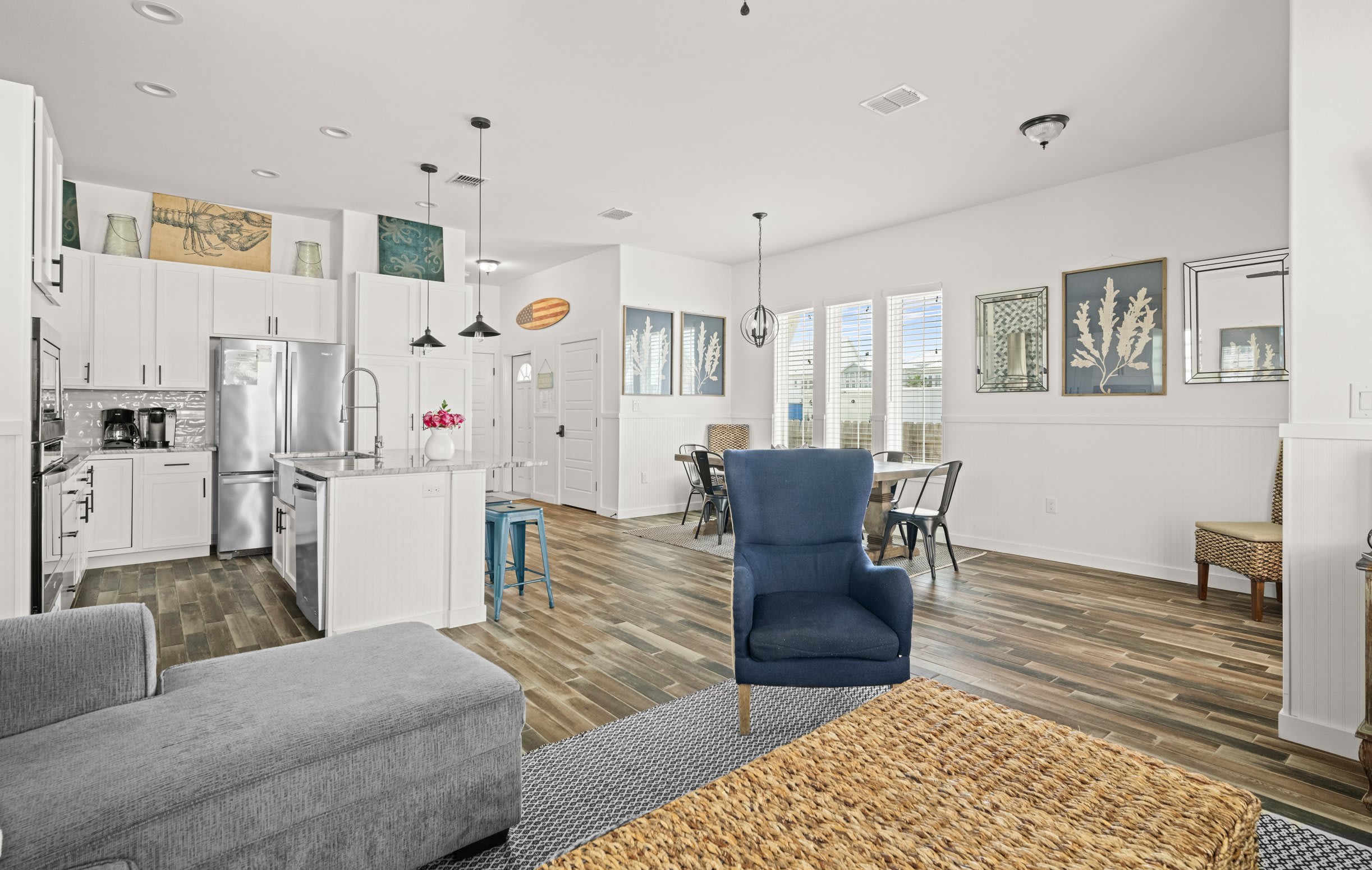 Coastal Home | Resort Pool & Beach Boardwalk