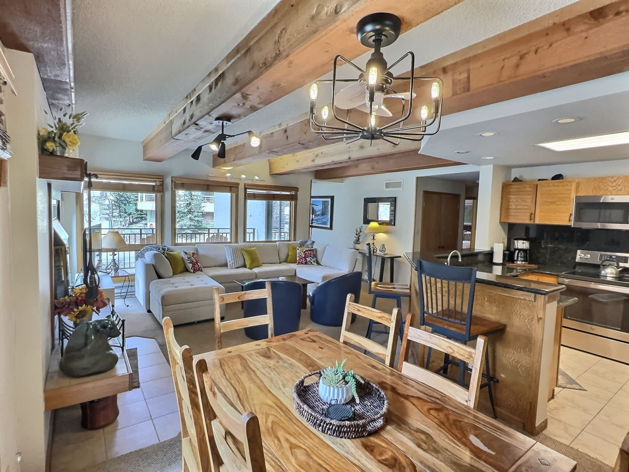 Family friendly Mountain Base Camp 3 Bedroom at the Plaza — Crested Butte, CO — vacation rental