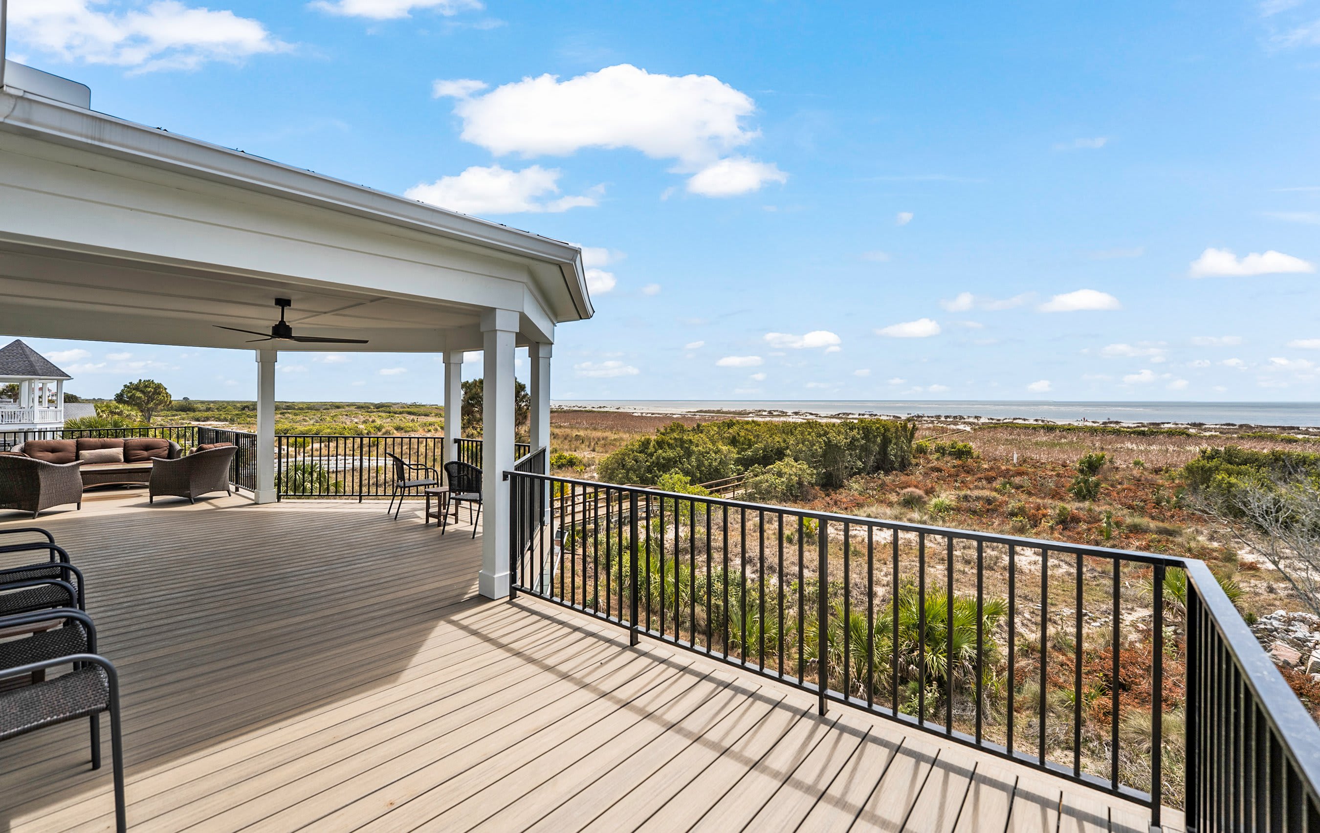 Upstairs Back Porch