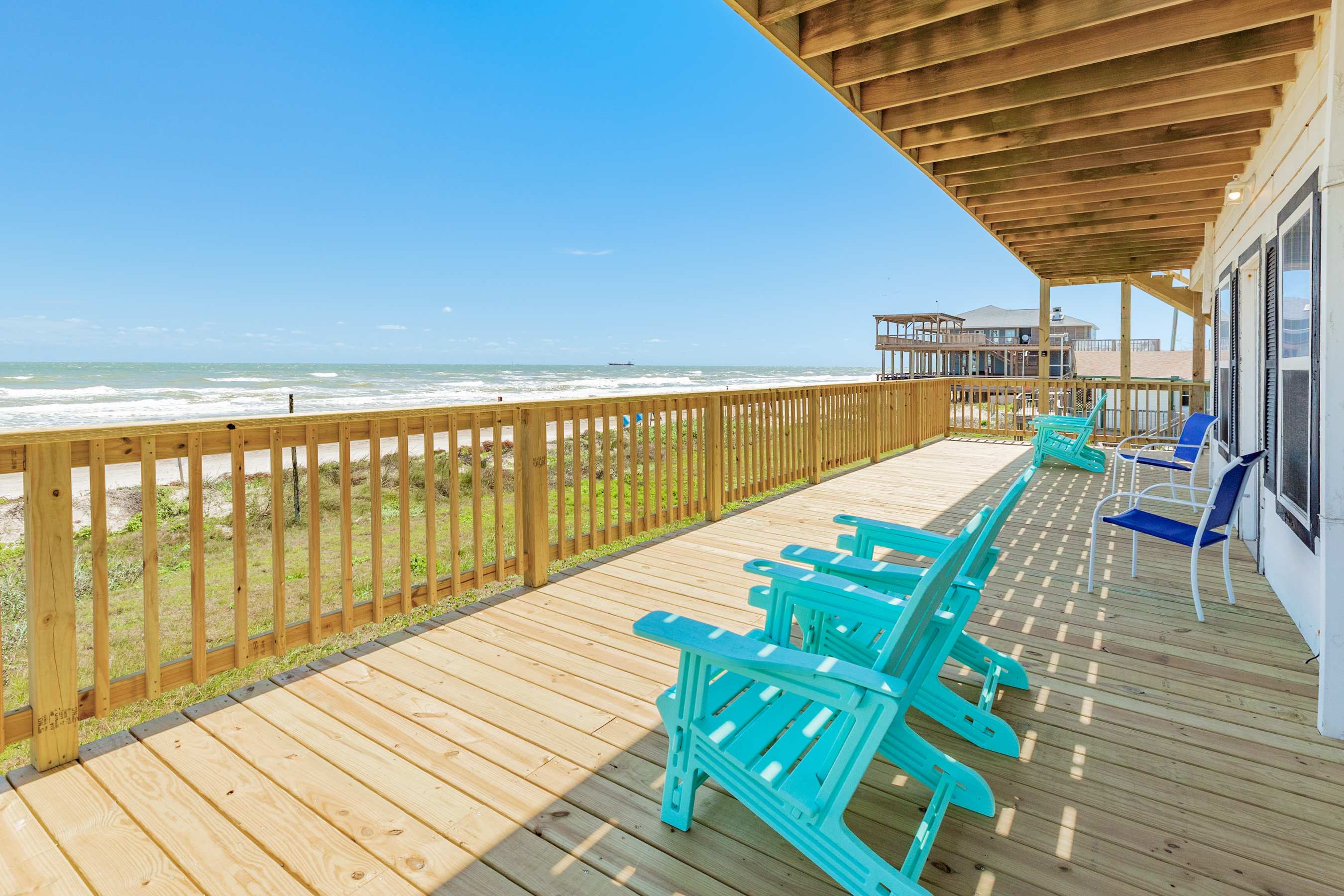 The Shoreline Social Front Row Beach Home Cheers 4