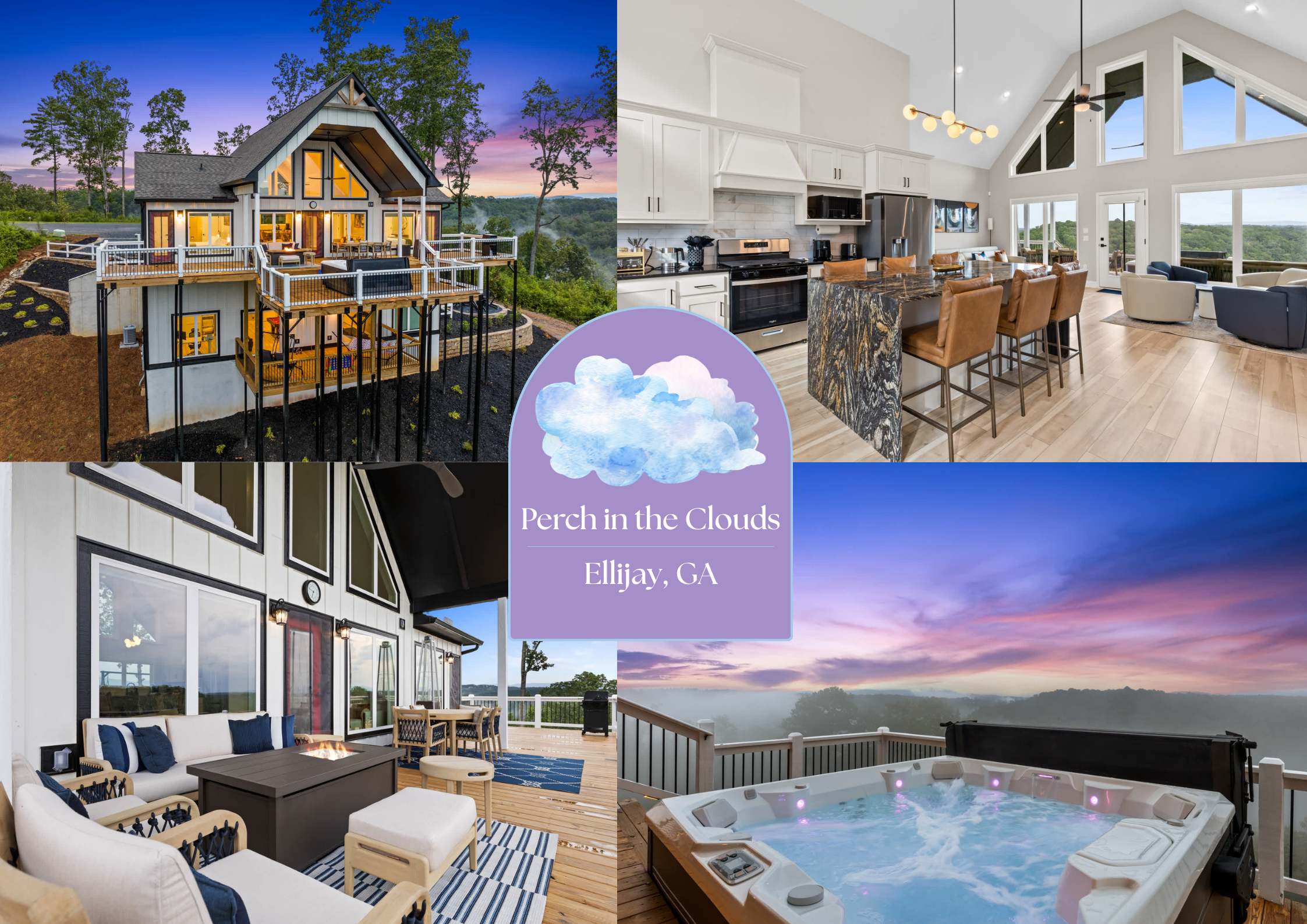 Perch in the Clouds • Hot Tub • Stunning Views! — Ellijay, GA — vacation rental