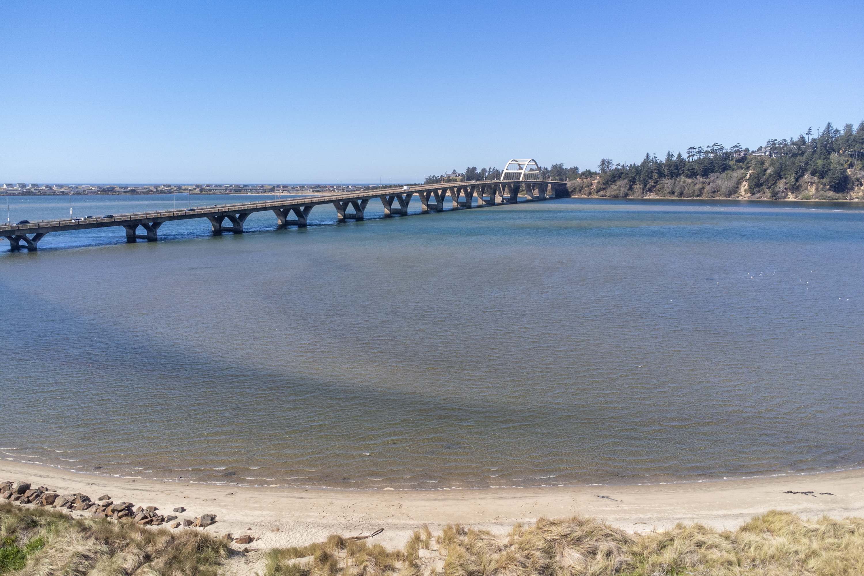 Alsea Bay View Stay + Hot Tub + Easy Walk to Town