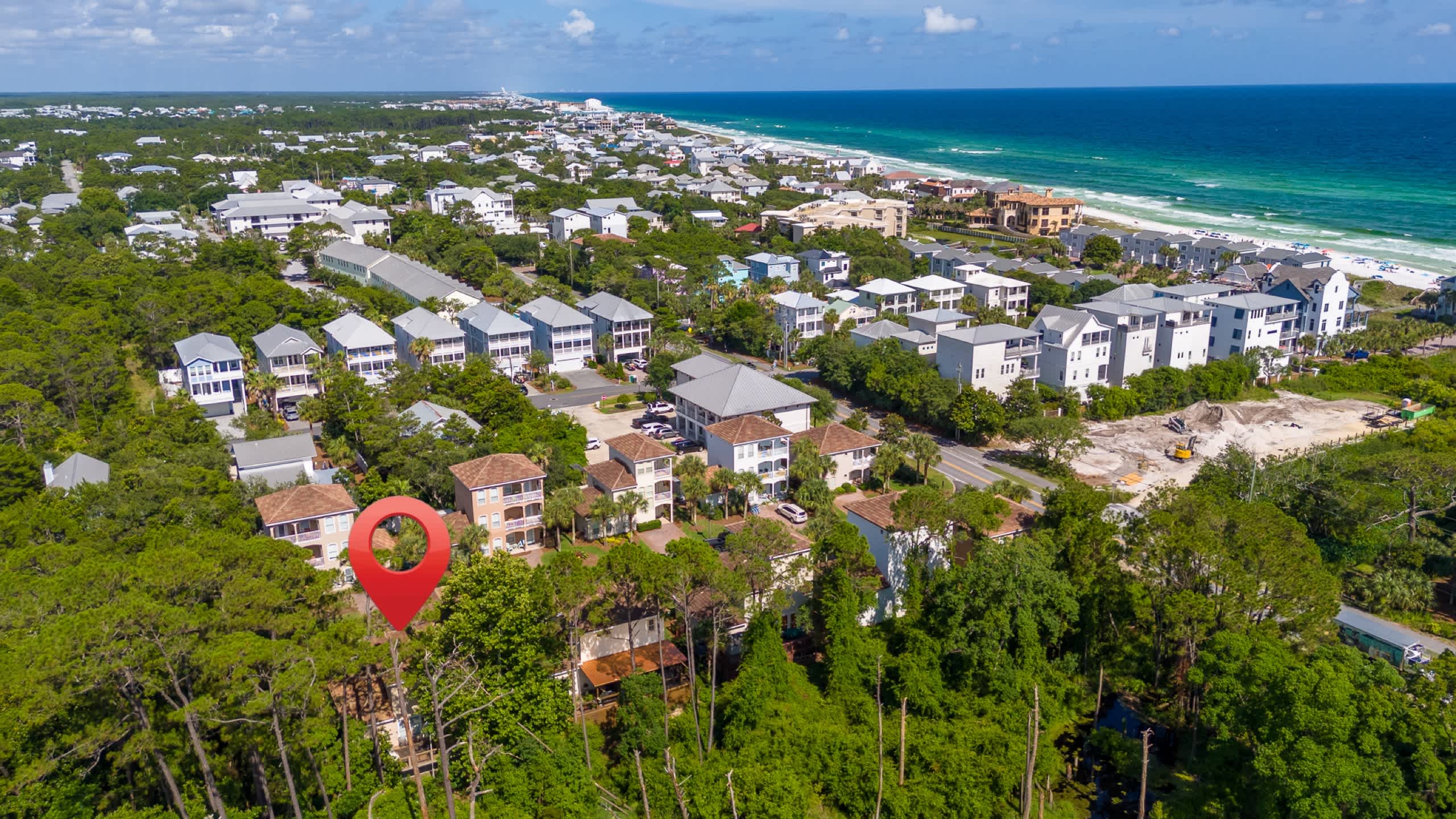 30A Gem | Fire Pit + Modern Decor