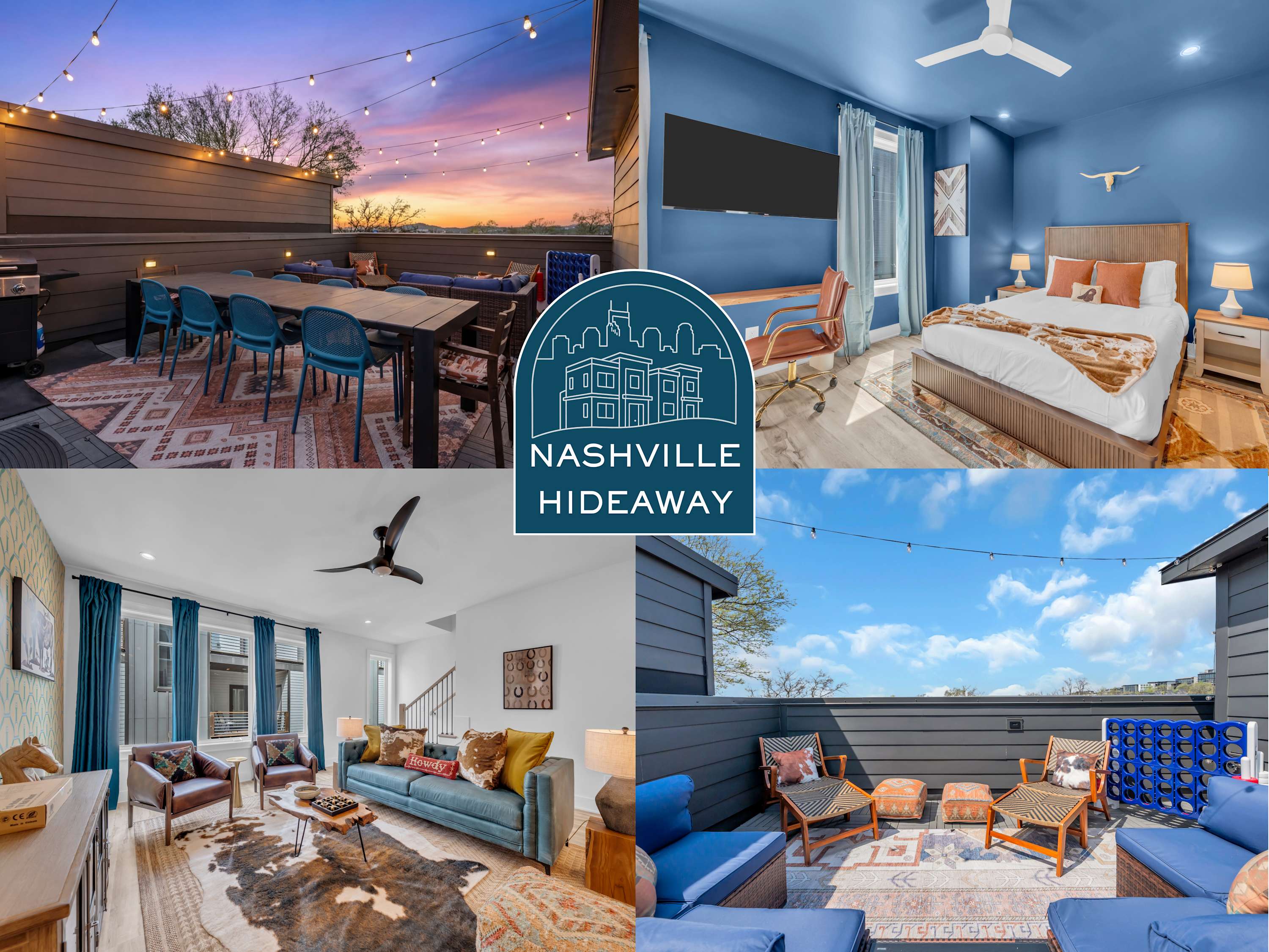 Nashville Hideaway - Rooftop Patio w City Views — Nashville, TN — vacation rental