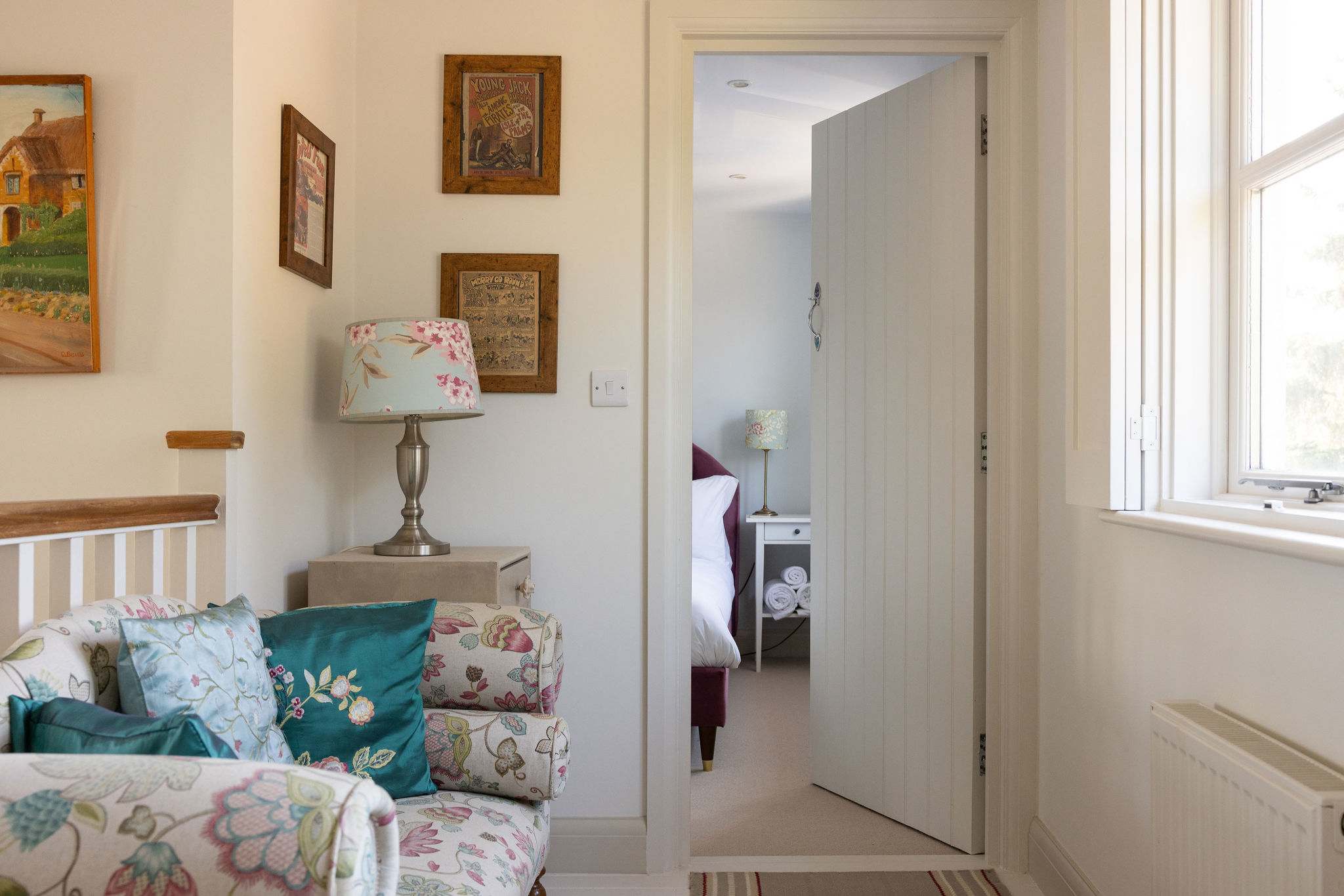 Cosy landing space with charming details