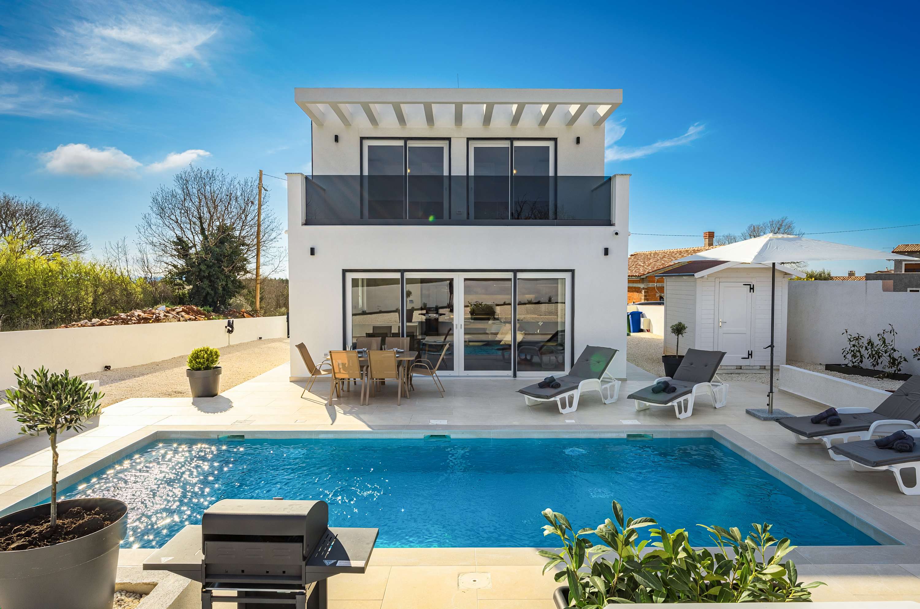 Villa Mia with private heated pool and sauna — Orbanići, Istarska županija — vacation rental