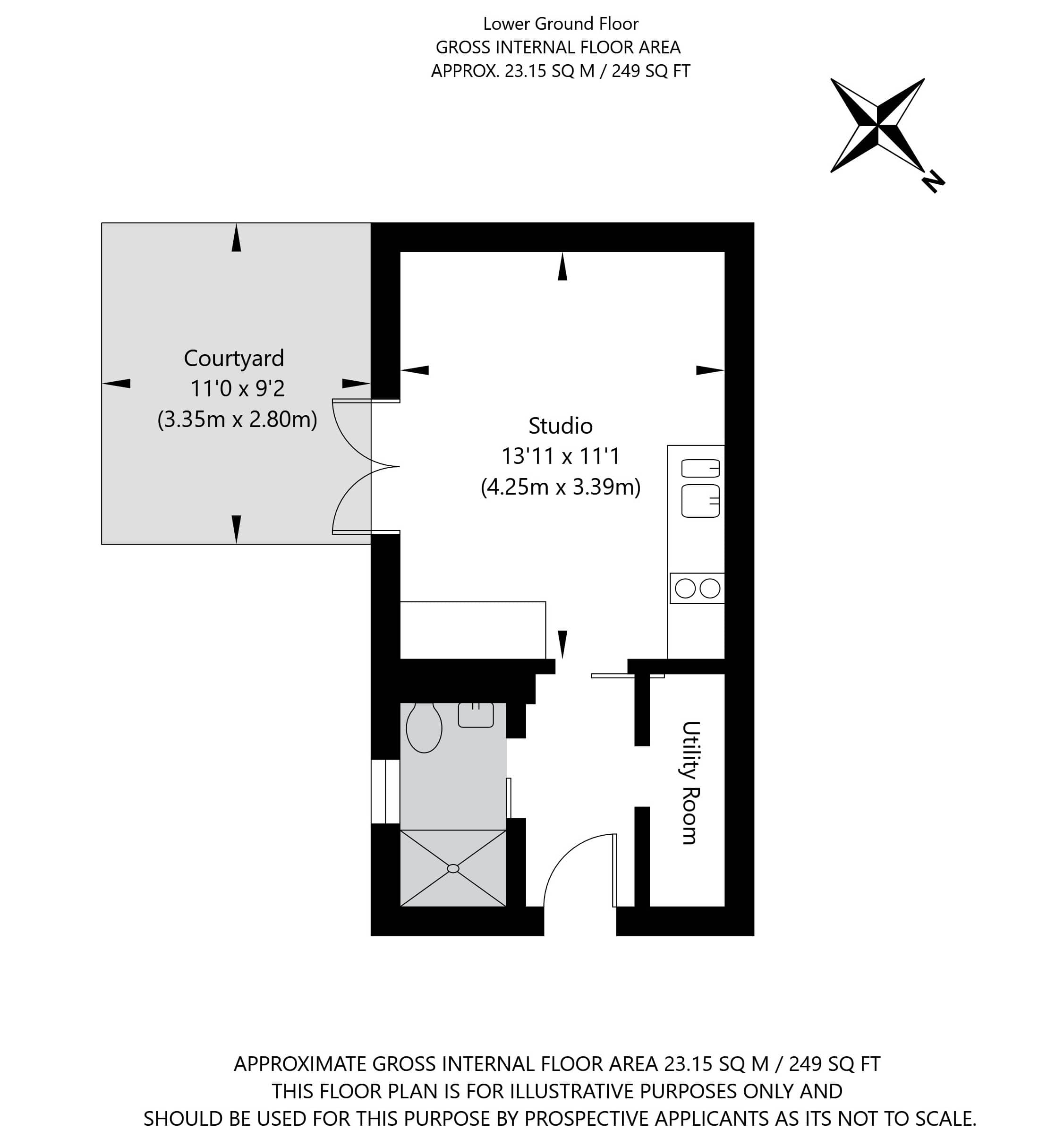 Comfort Studio with Terrace in Knightsbridge in Beaufort Gardens SW3 1QH - Property image 13 - VivreStays