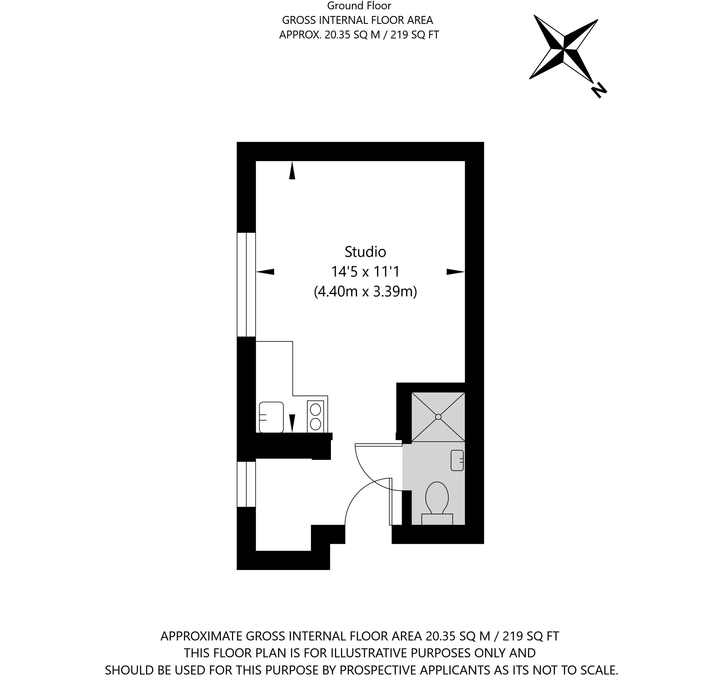 Superior Ground Floor Studio in Knightsbridge in Beaufort Gardens SW3 1QH - Property image 14 - VivreStays