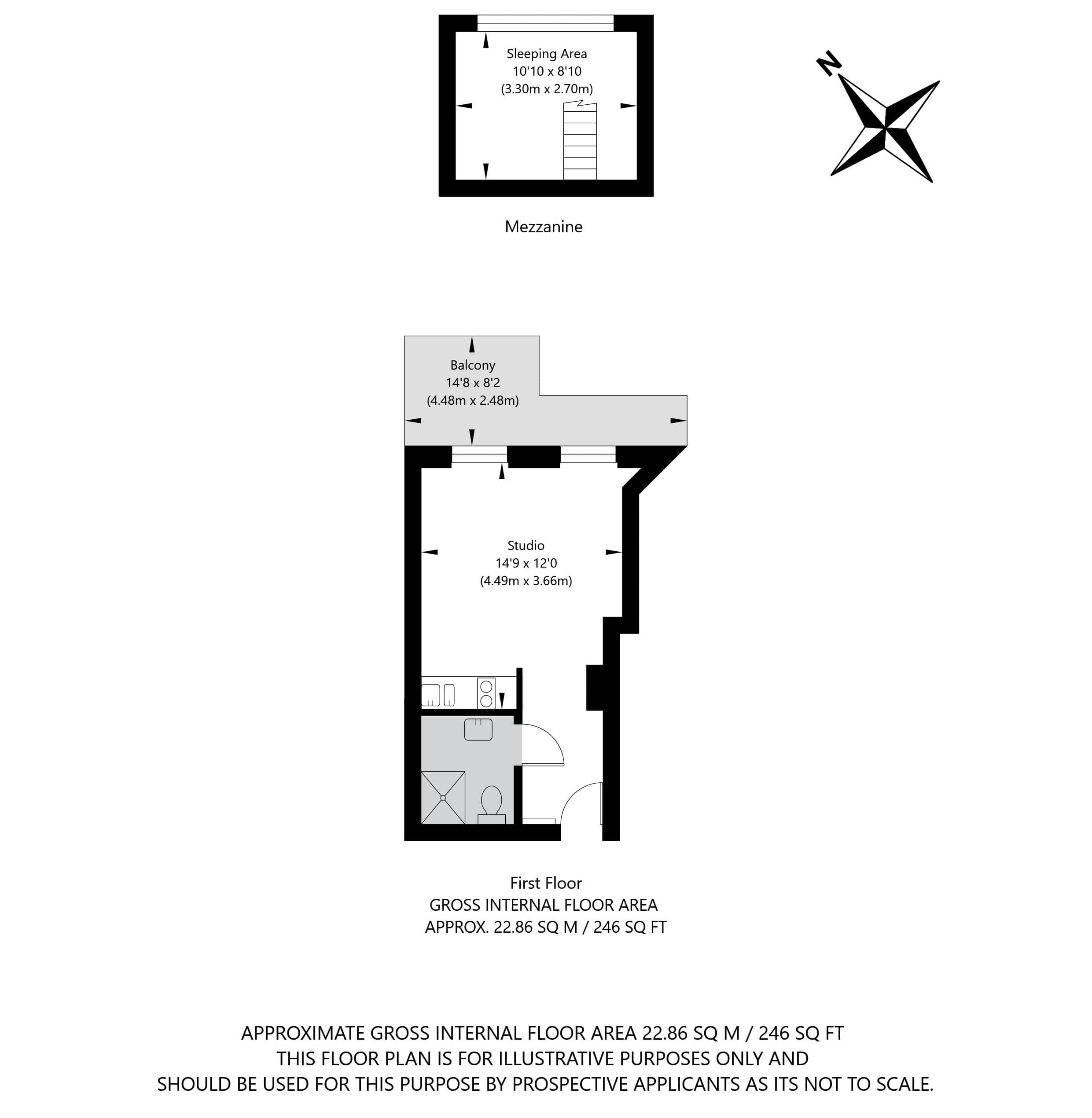 View Superior Studio Mezzanine with Balcony in Knightsbridge in Beaufort Gardens SW3 1QH Superior Studio Mezzanine with Balcony in Knightsbridge in Beaufort Gardens SW3 1QH - Property image 17 - VivreStays
