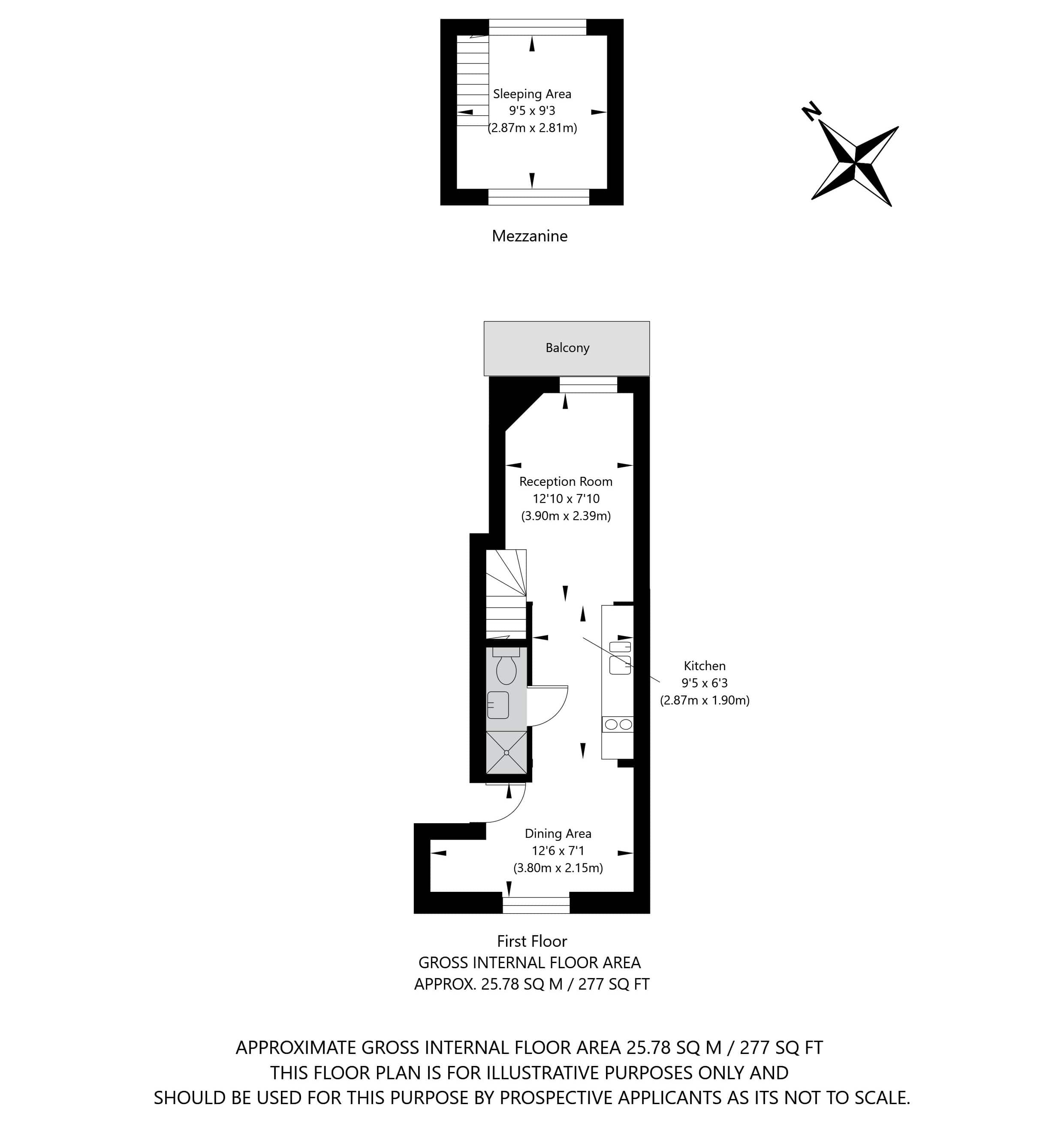 Deluxe Studio Mezzanine with Balcony in Knightsbridge in Beaufort Gardens SW3 1QH - Property image 17 - VivreStays