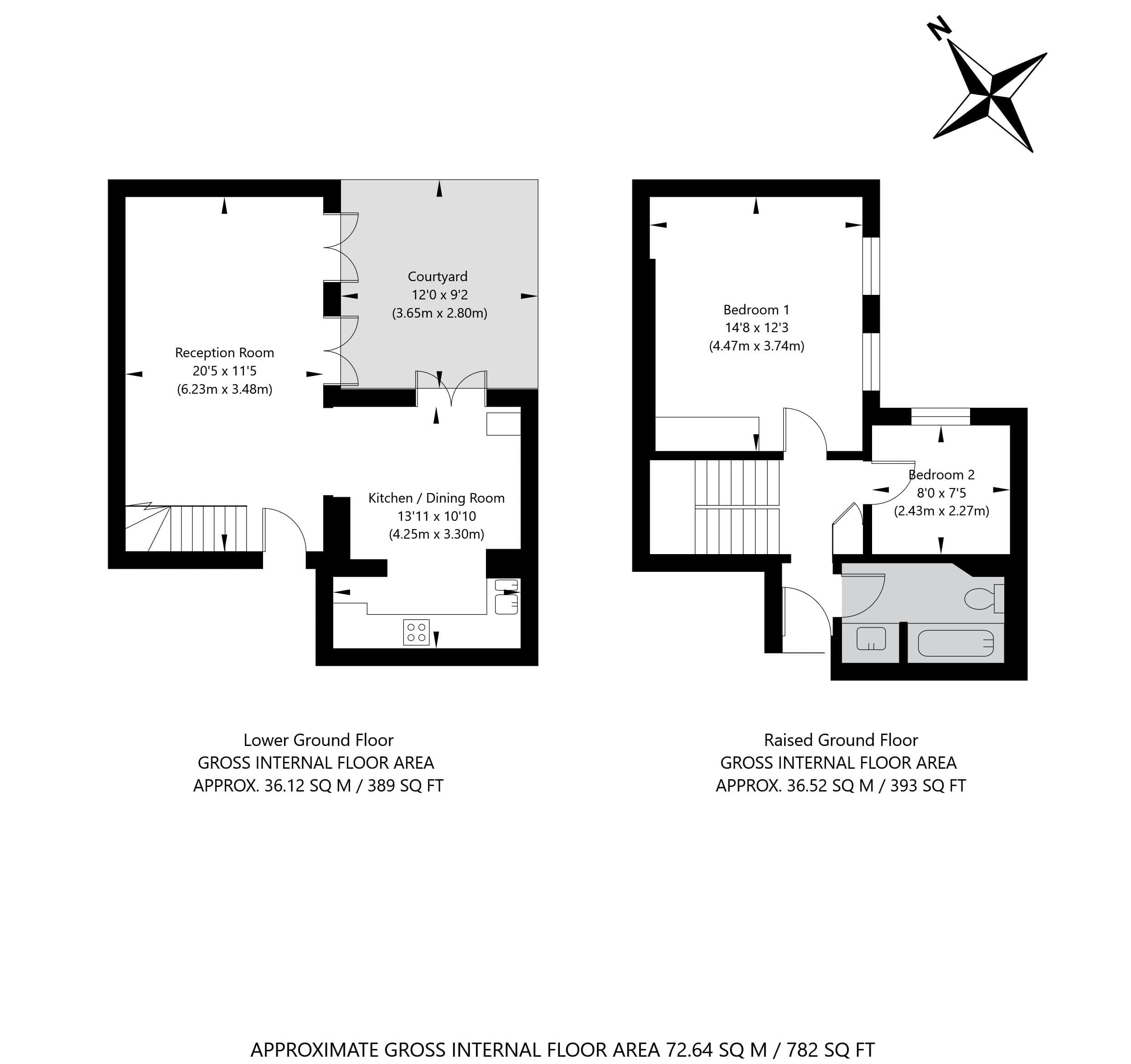 Modern Split-Level Apartment in Knightsbridge in Beaufort Gardens SW3 - Property image 21 - VivreStays