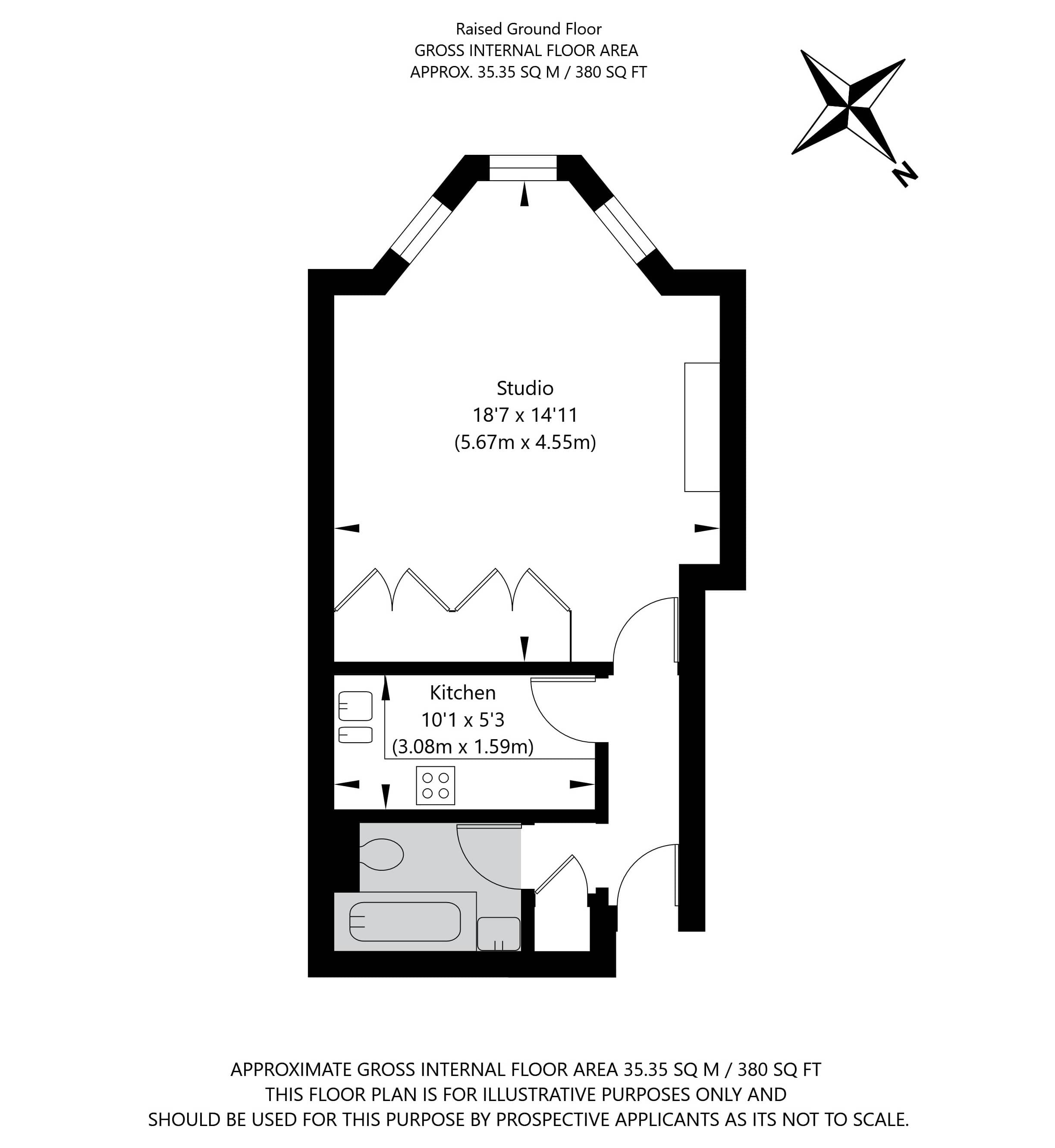 Modern Studio in Knightsbridge, Greater London in Beaufort Gardens SW3 - Property image 16 - VivreStays