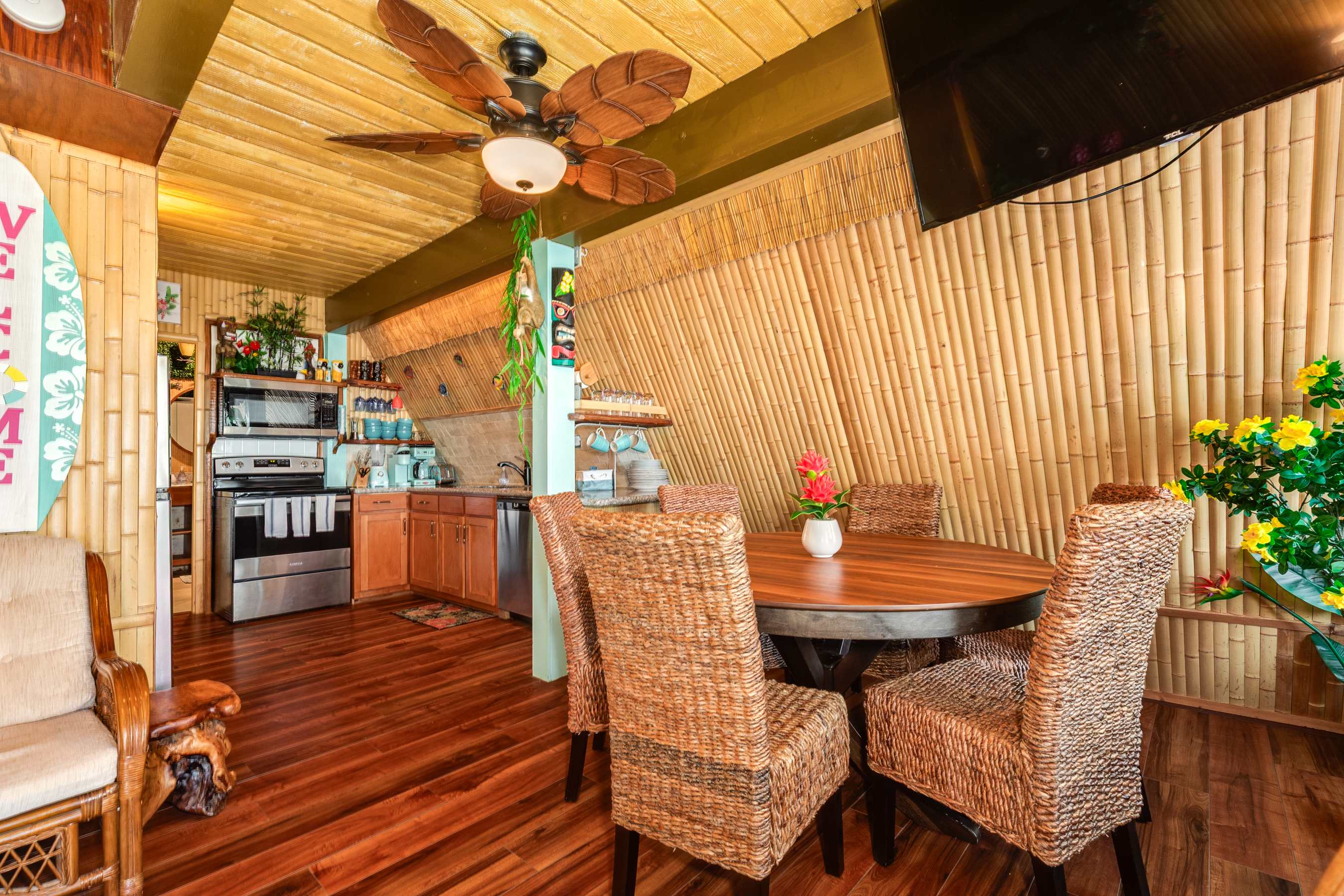 The Tiki Hut Laid Back A Frame Island Vibes 8