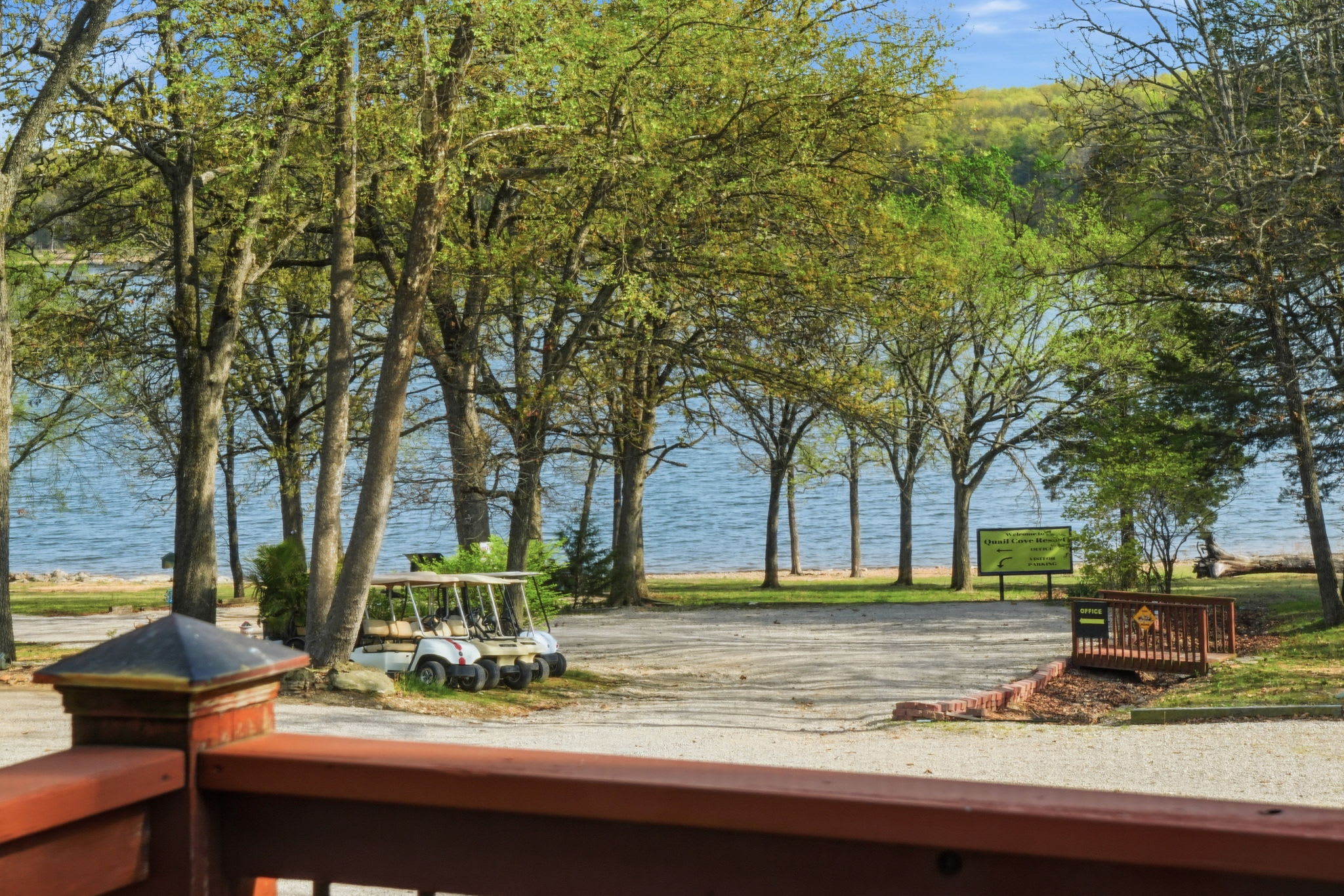 Scenic views at Quail Cove Resort