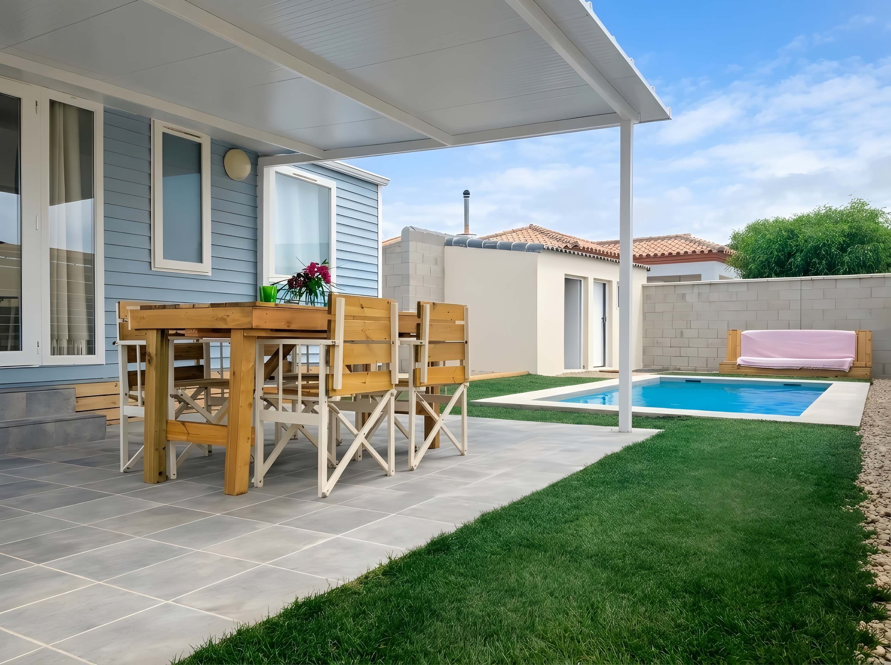 Acogedora casa familiar a pasos de la playa 3 habitaciones, Wi-Fi y barbacoa - image 2