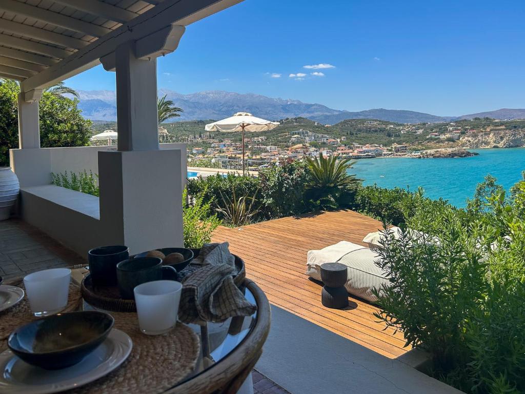 Crete Beachfront Coconut Gem with SeaViews & Pool — Almirida, Chania Crete — vacation rental