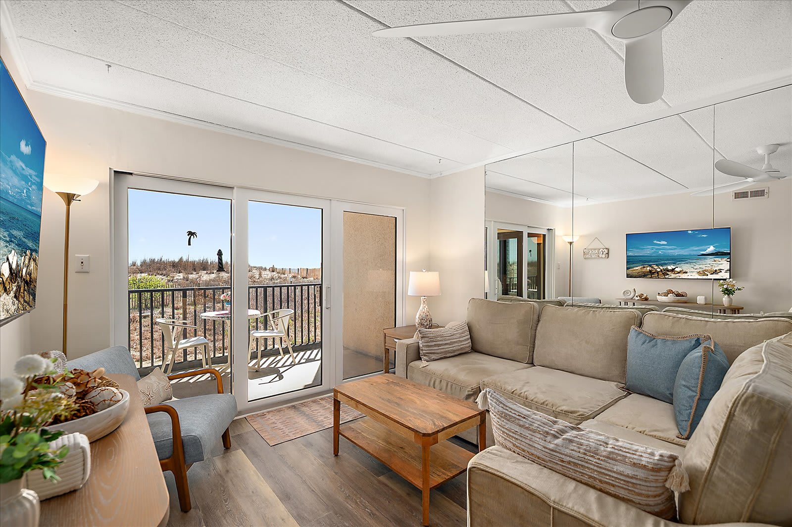 Nicely Updated Two Bedroom Beachfront Condominium | Photo 2