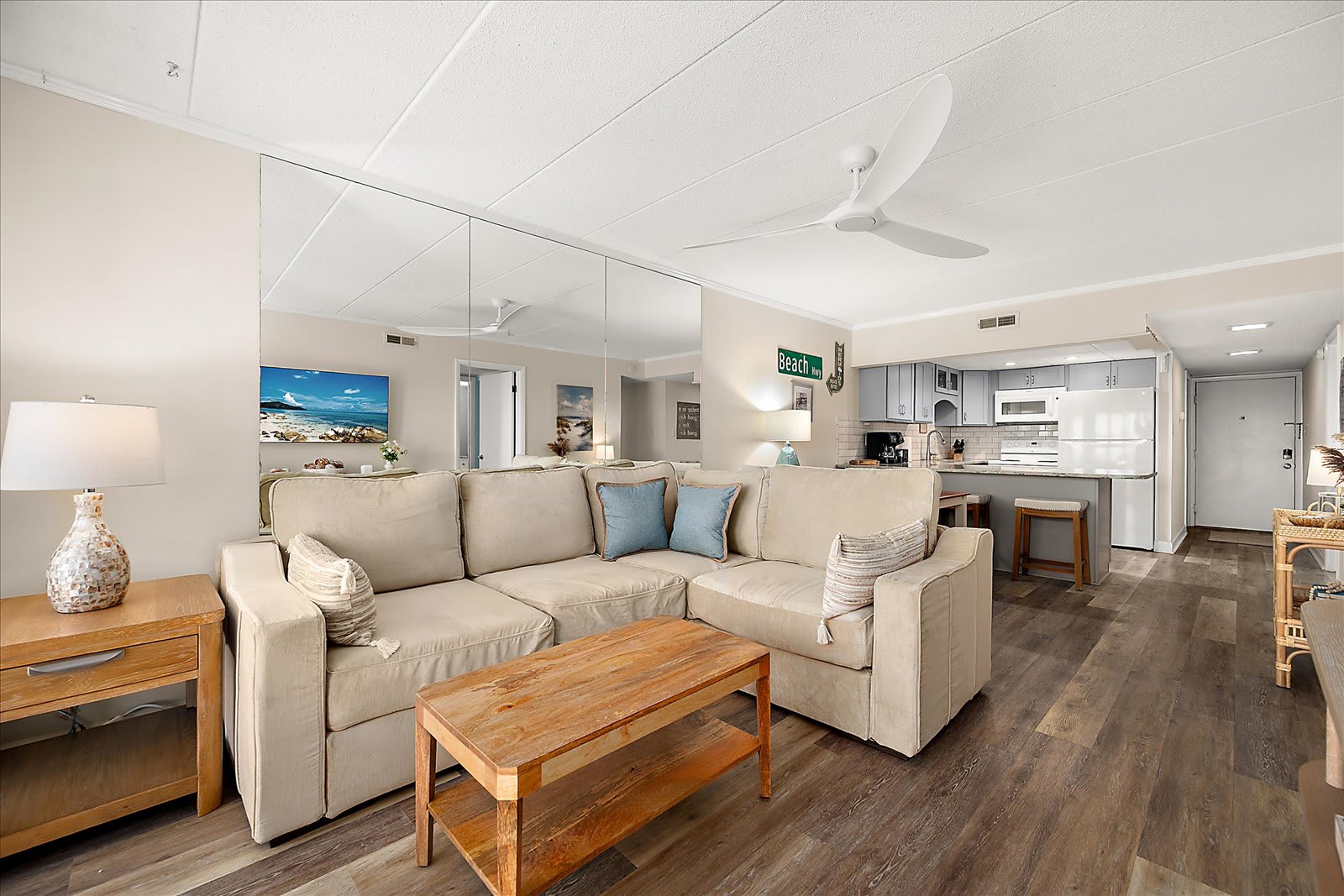 Nicely Updated Two Bedroom Beachfront Condominium | Photo 3