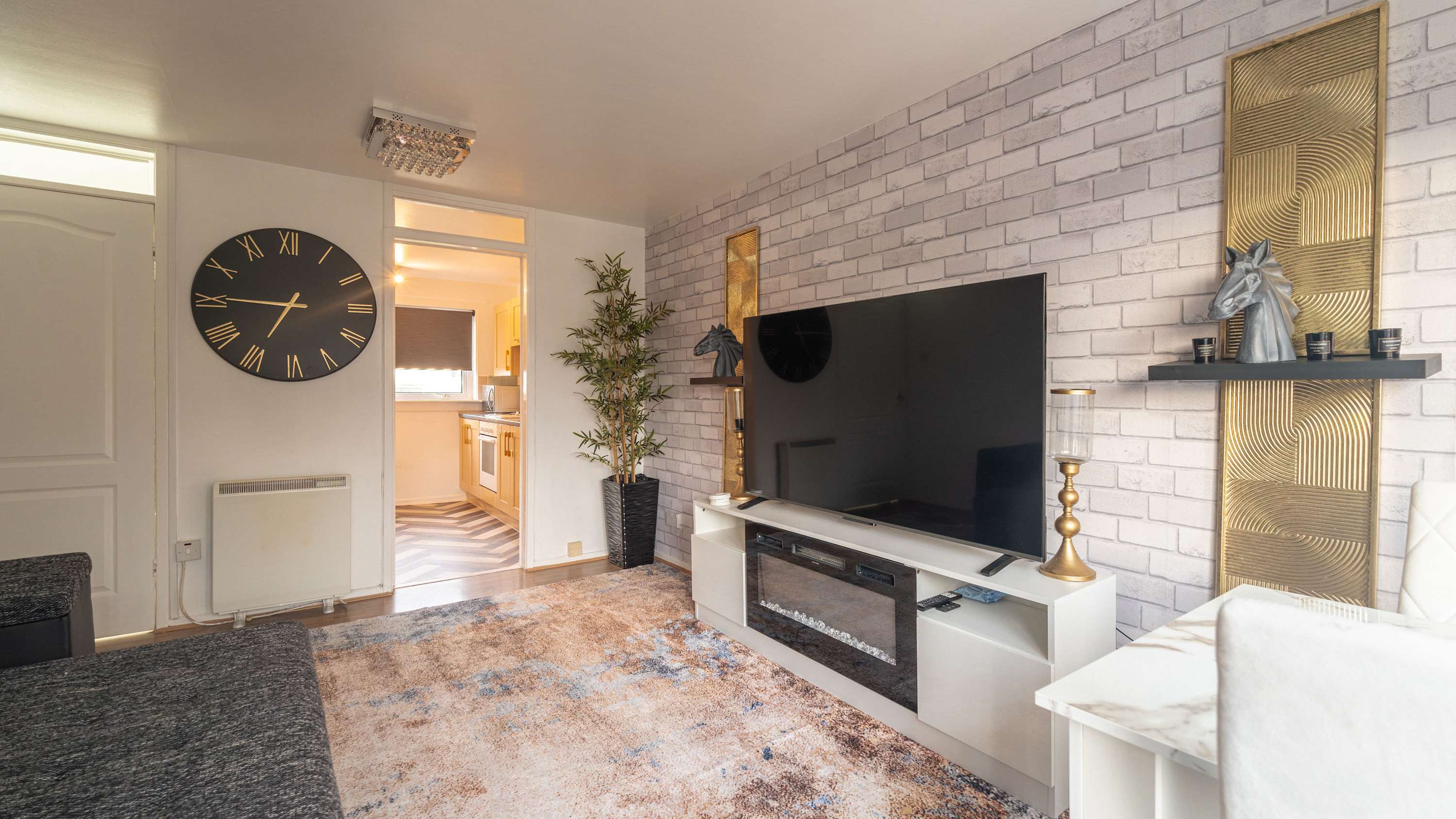 East Kilbride 1BHK Apartment with free parking serviced apartment - East Kilbride - VivreStays
