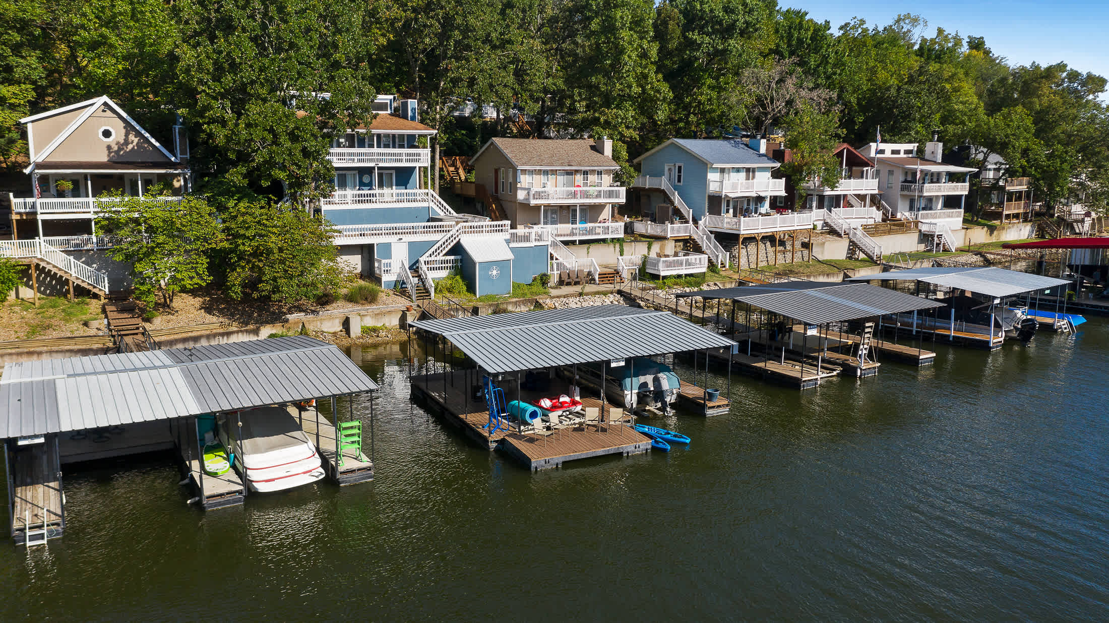 Lake Front |Private Dock |Blue Bungalow|3bed|2bth