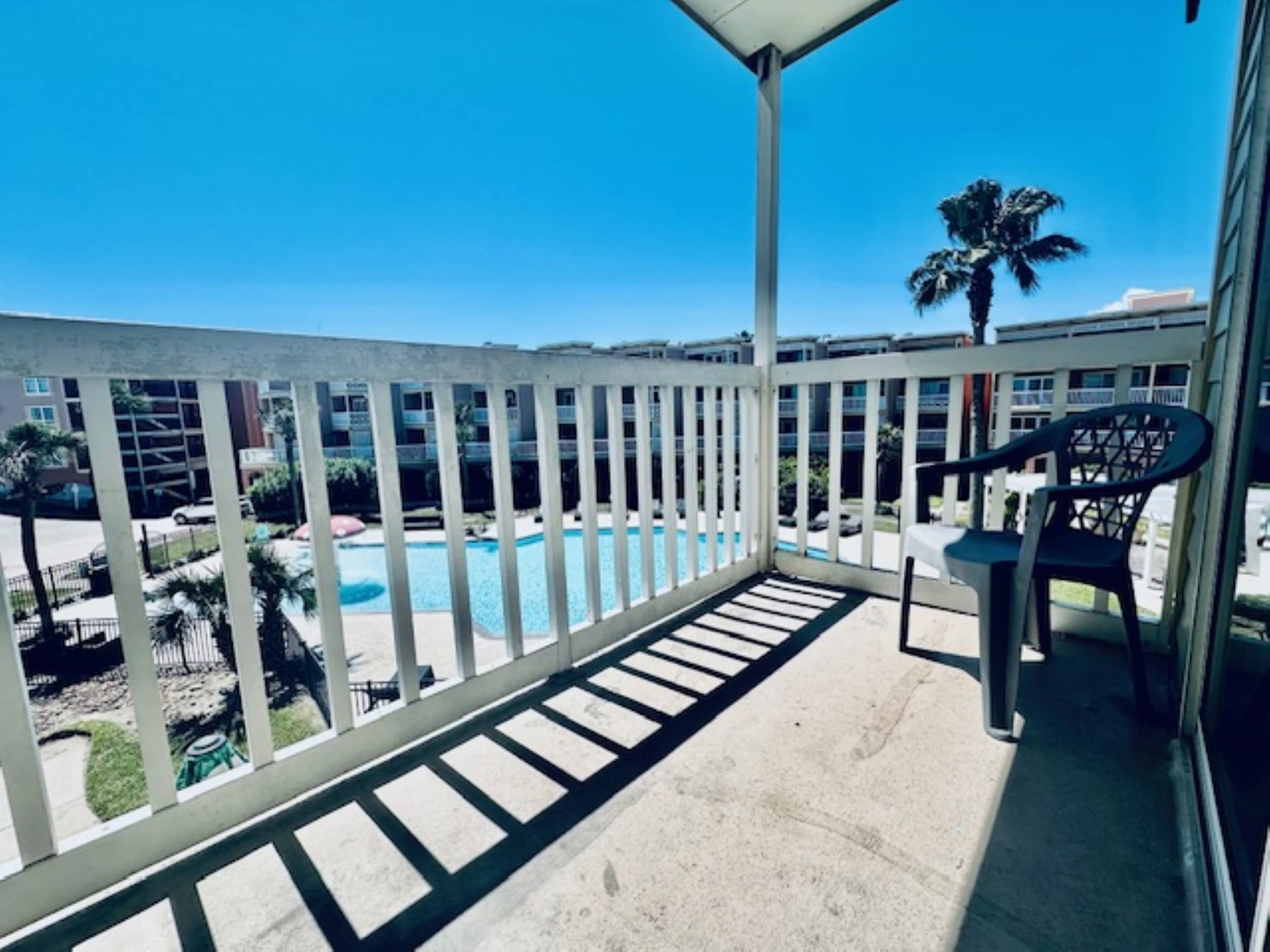 Step outside and soak in the coastal vibes