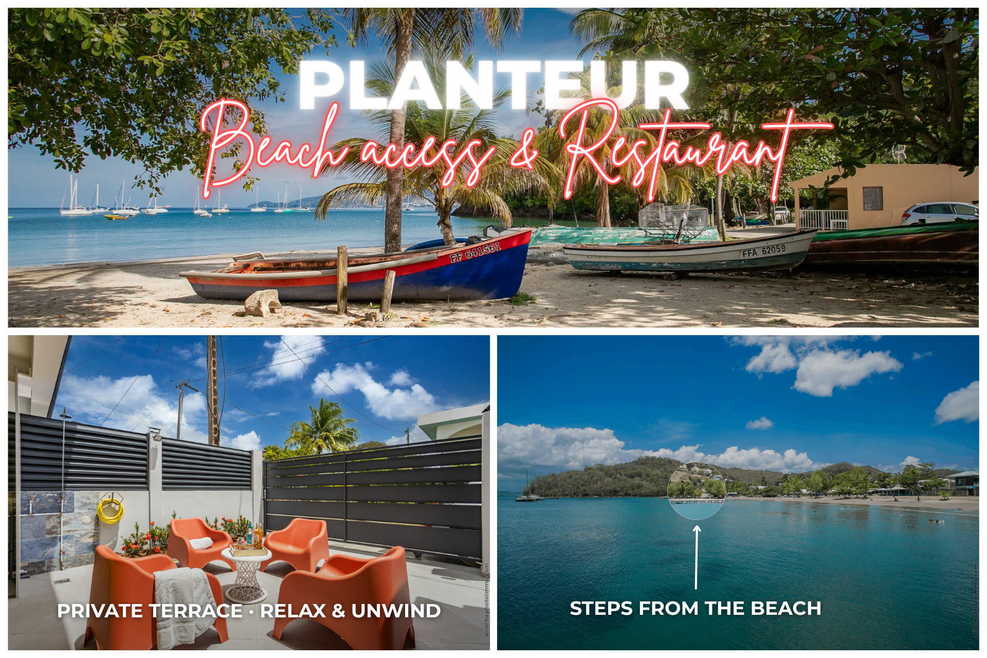 2BR Apartment Planteur - Beachfront 3