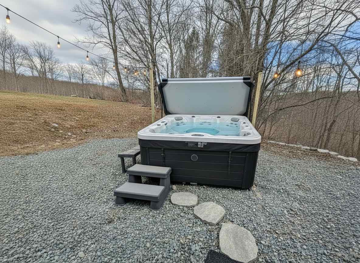 Renovated Chalet with Hot Tub and Pond