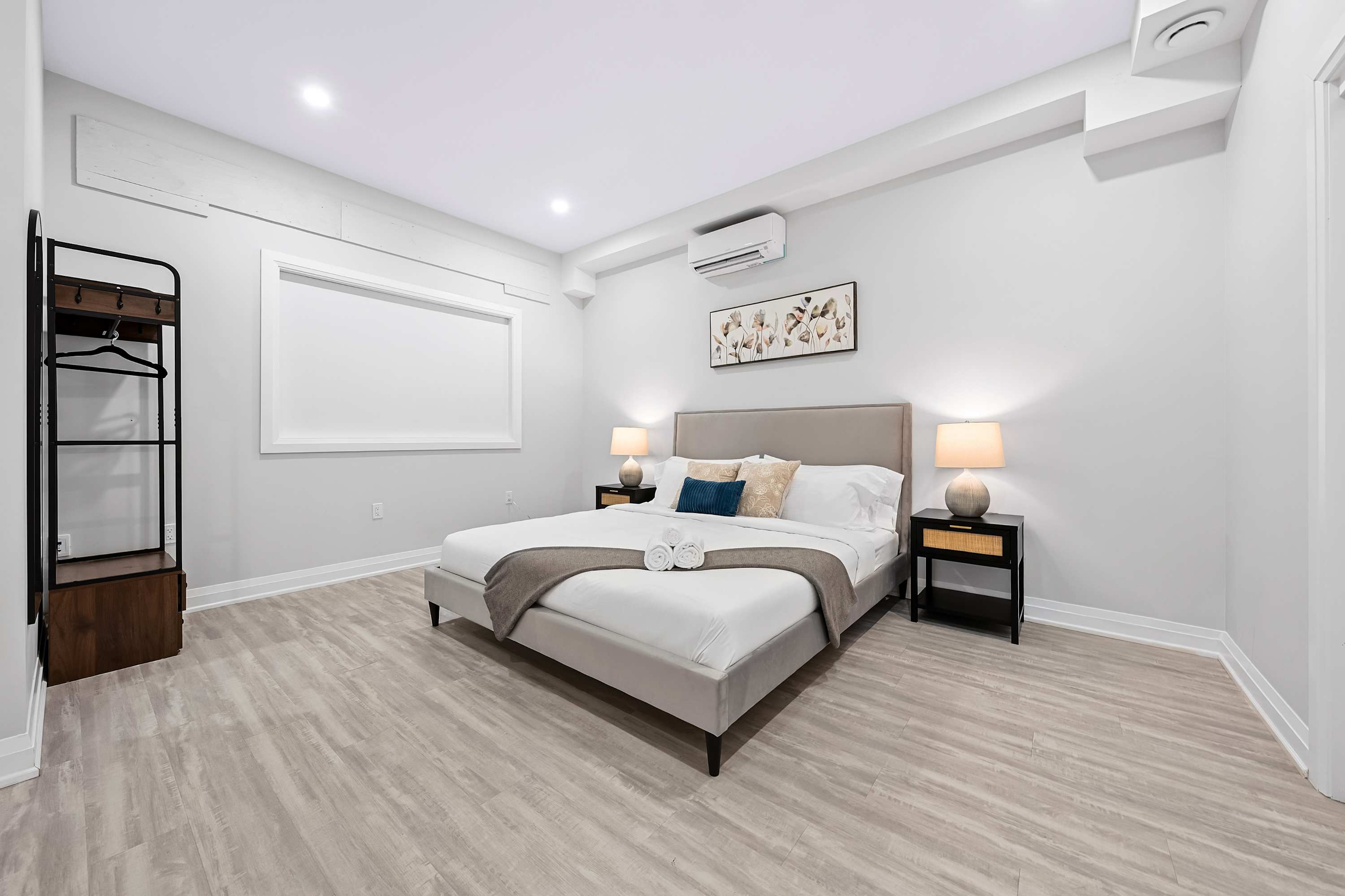 King bedroom offering comfort and space to fully relax.