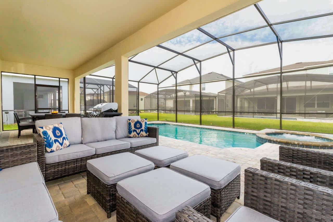 Modern 9BR Family Villa | Disney Pool and Relax