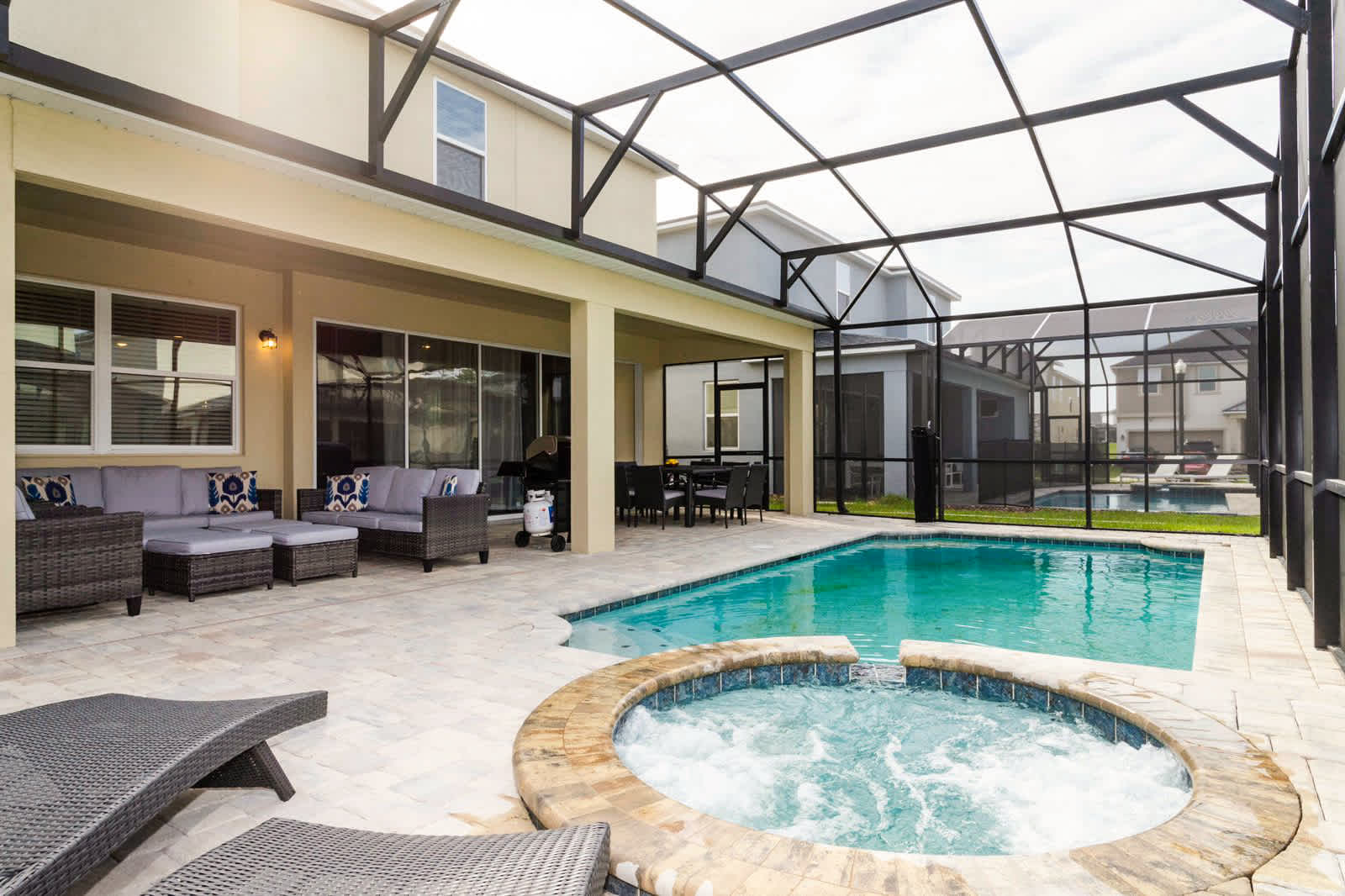 Modern 9BR Family Villa | Disney Pool and Relax