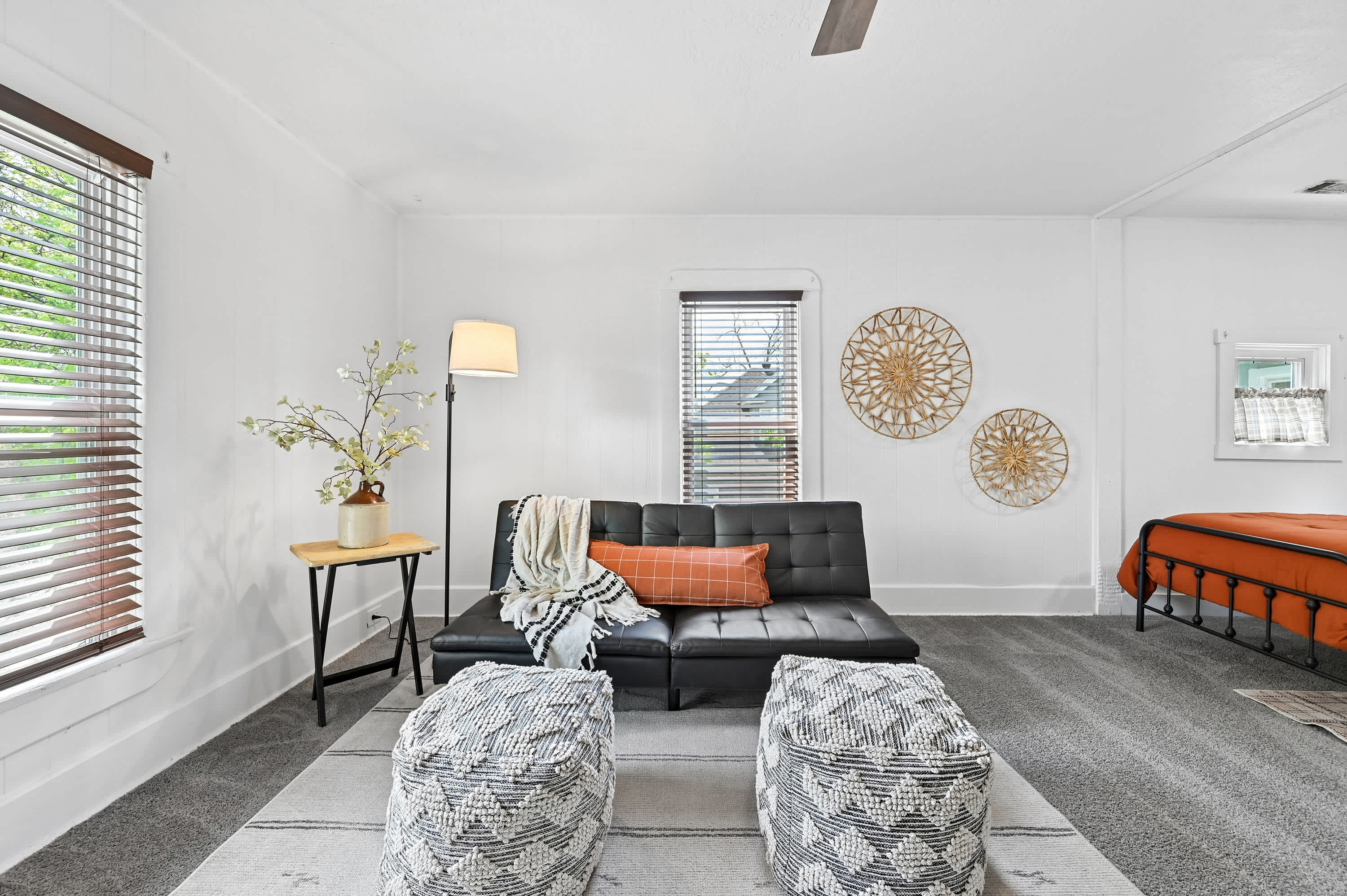 Bed 4- futon/ playroom