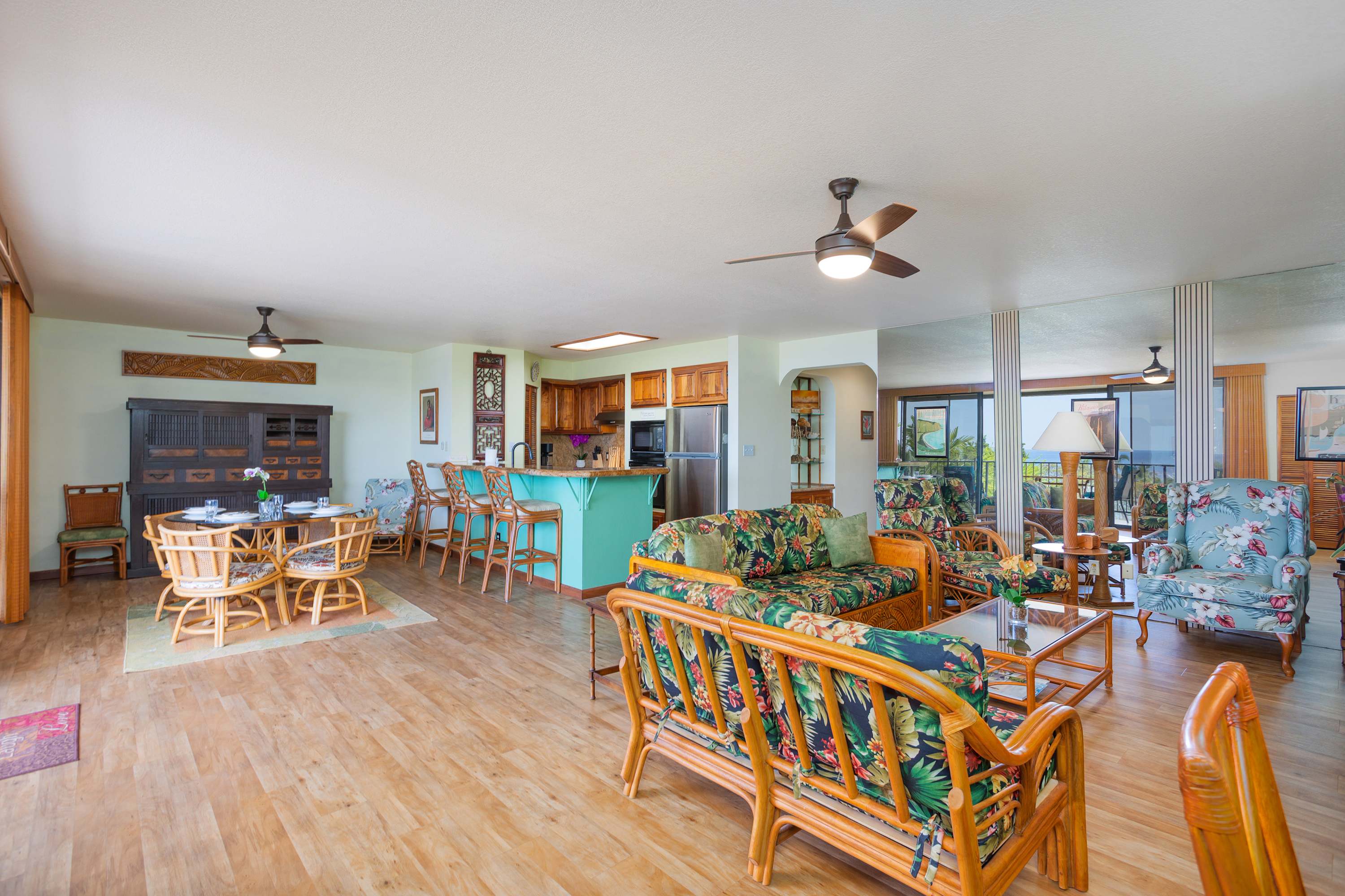 Open, airy, and made for island living